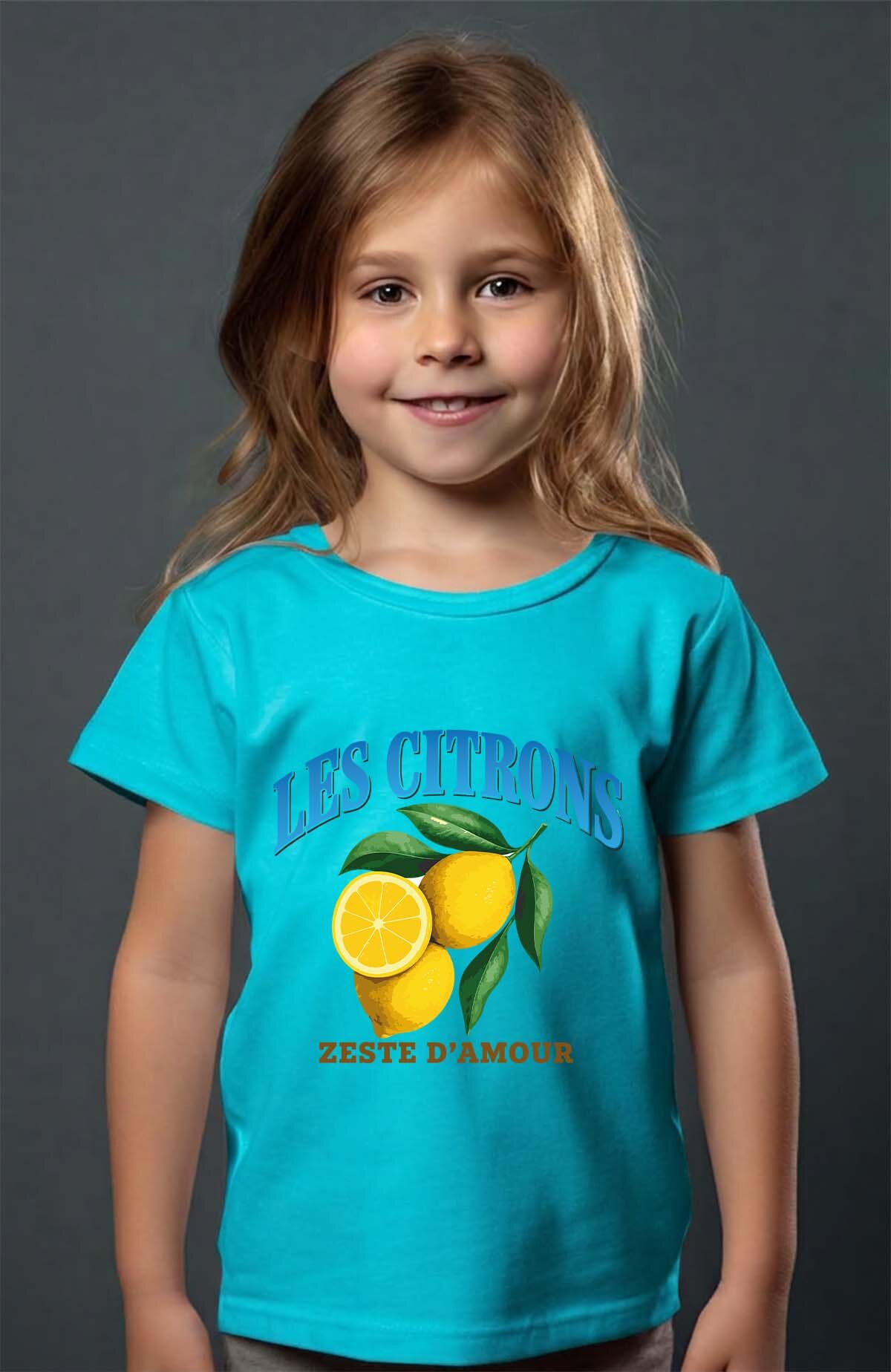 Grossiste I.A.L.D FRANCE - Dolce Citron - T-shirt Fille