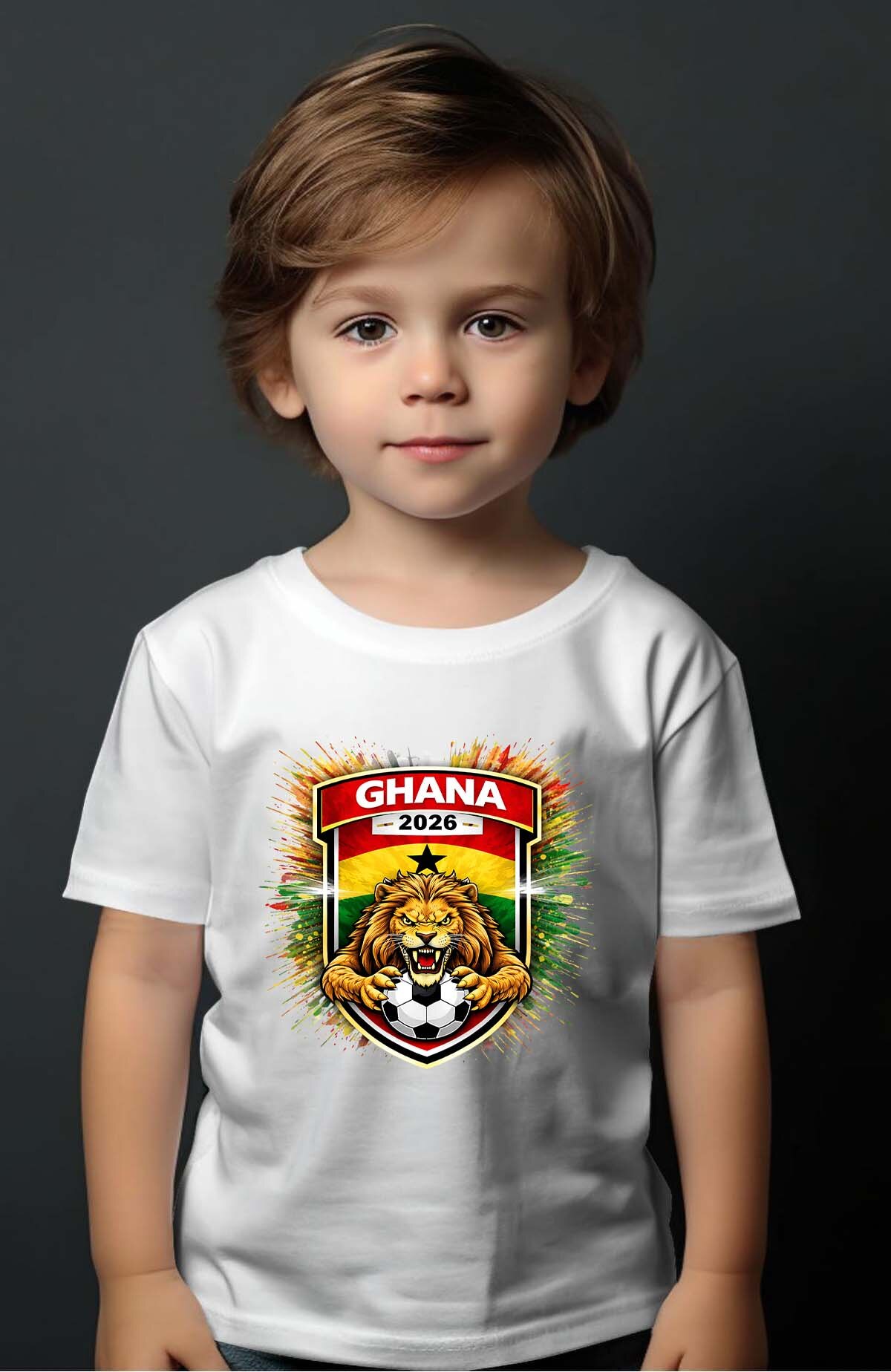 Grossiste I.A.L.D FRANCE - Patch Ghana - T-shirt Garçon