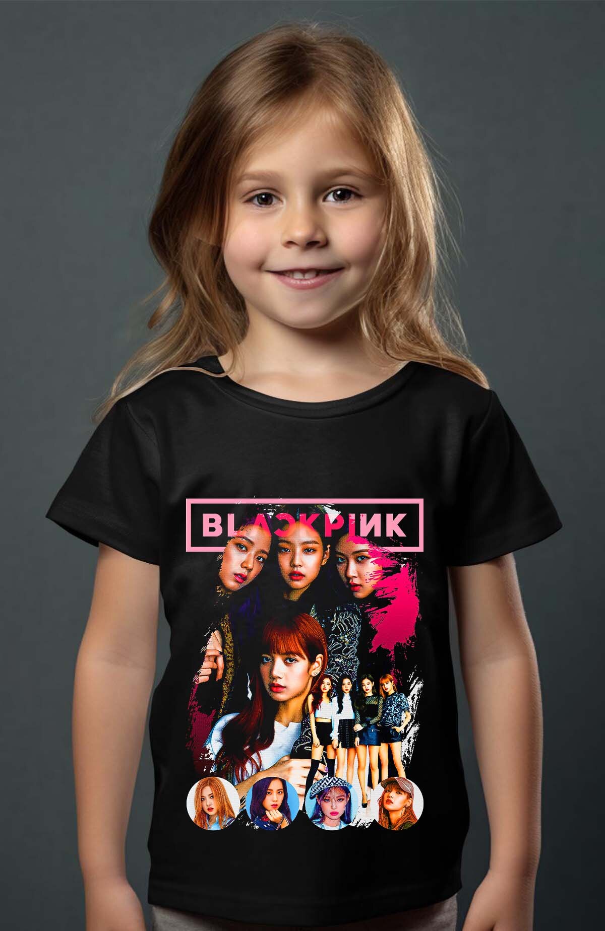 Grossiste I.A.L.D FRANCE - BLACKPINK Bootleg 04 - T-shirt Fille