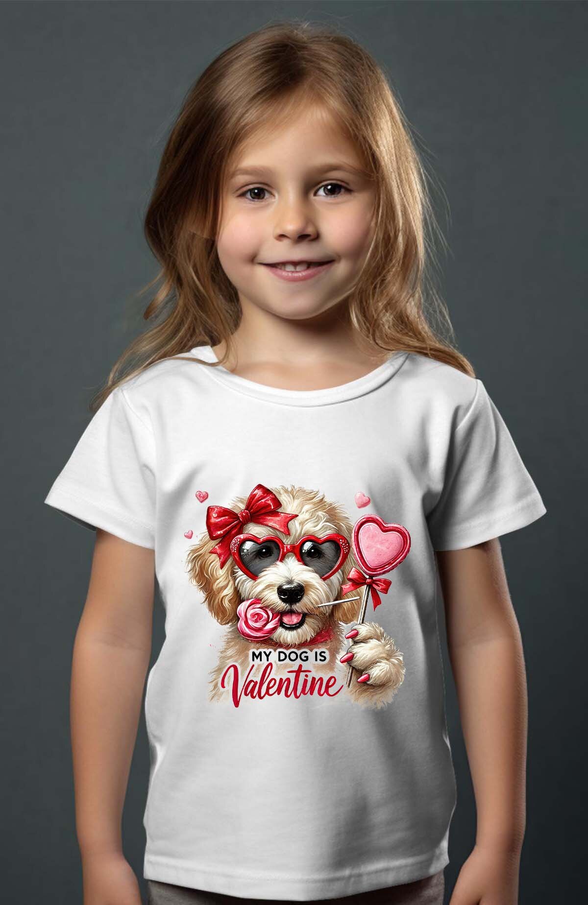 Mayorista I.A.L.D FRANCE - Valentine Dog - Camiseta Niña