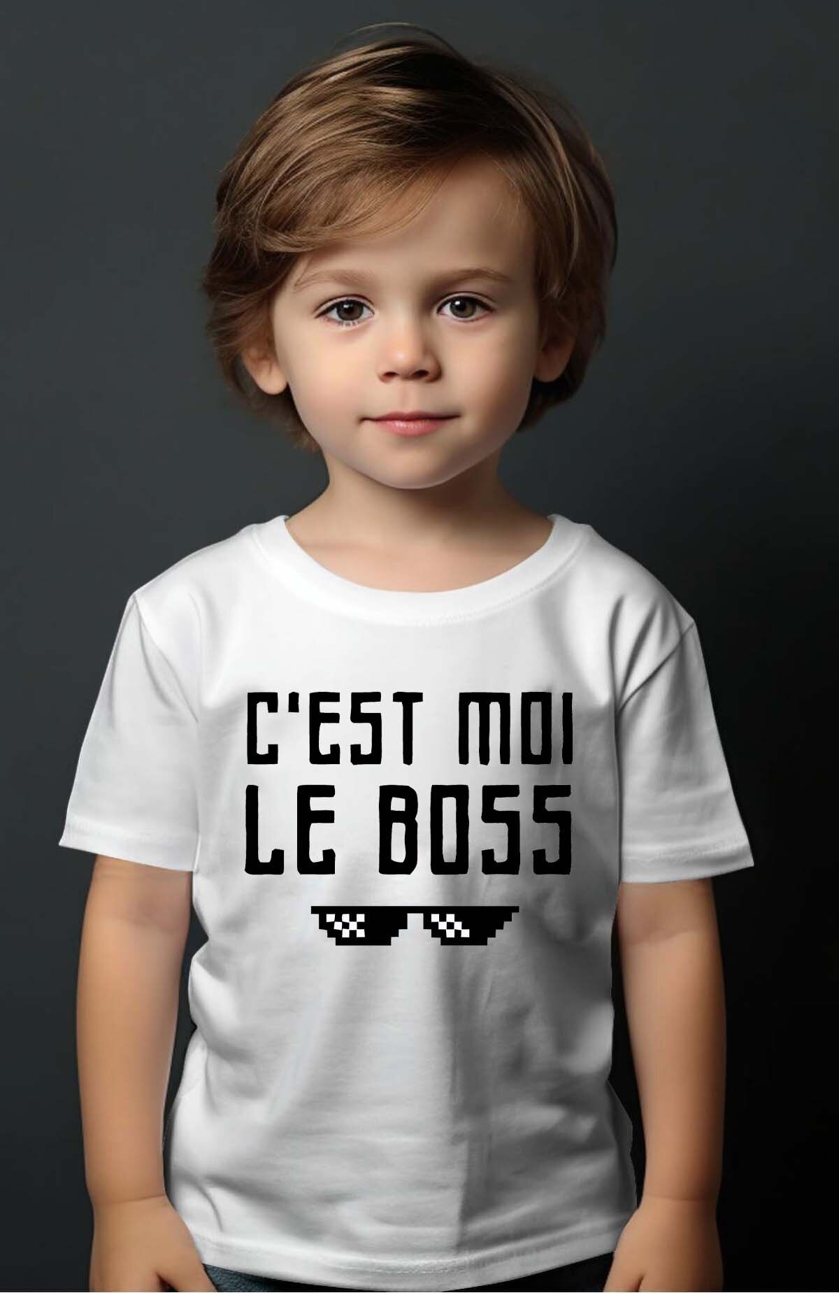 Grossiste I.A.L.D FRANCE - Boss lunette Thug - T-shirt Garçon