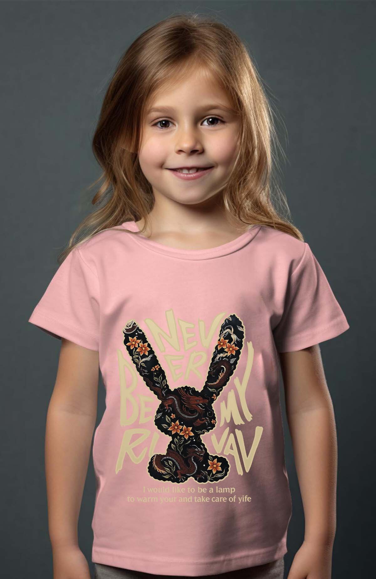 Großhändler I.A.L.D FRANCE - NEVER BE MY R - Mädchen T-Shirt
