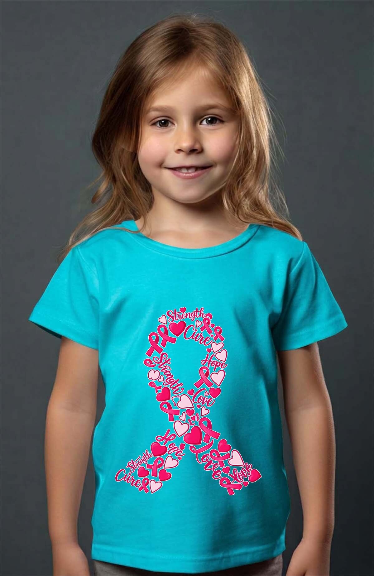 Grossiste I.A.L.D FRANCE - Rub multi October Pink - T-shirt Fille
