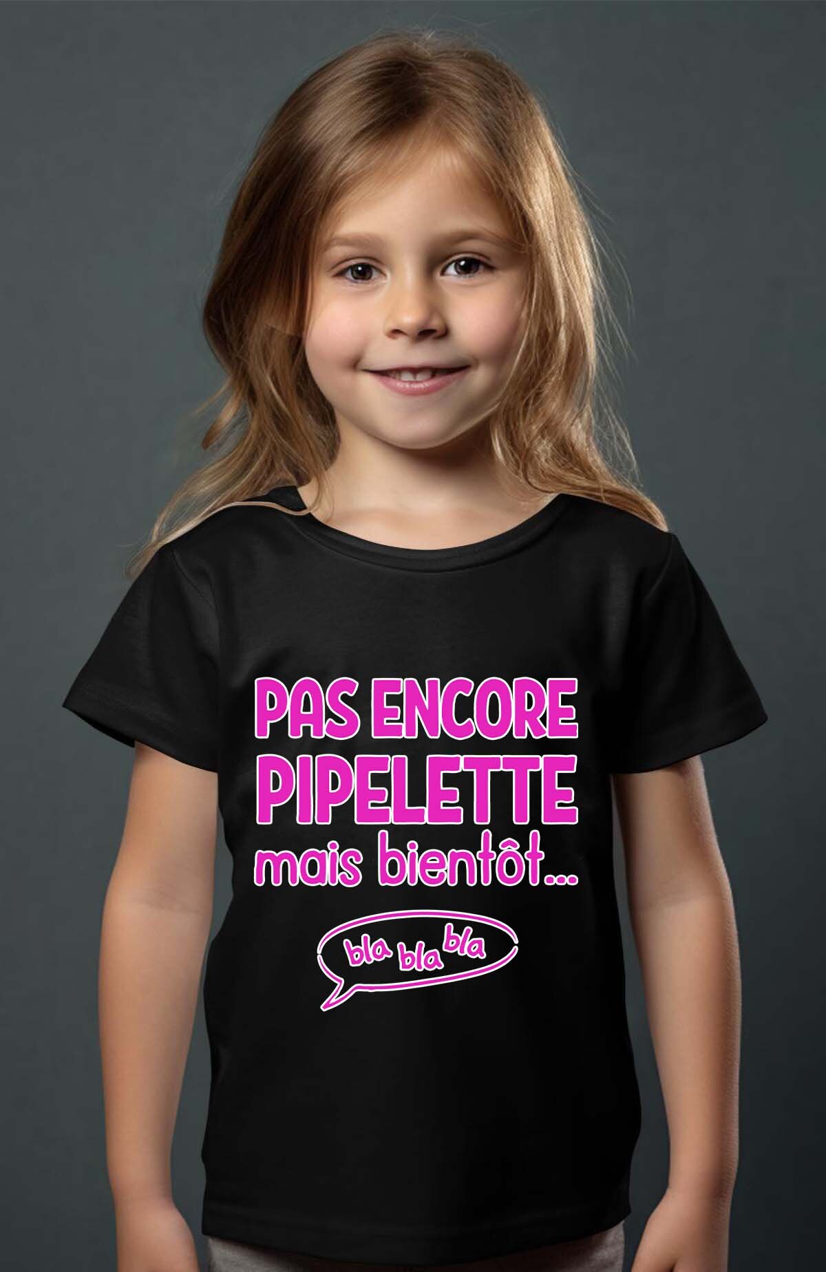 Großhändler I.A.L.D FRANCE - Noch keine Plaudertasche - Mädchen T-Shirt