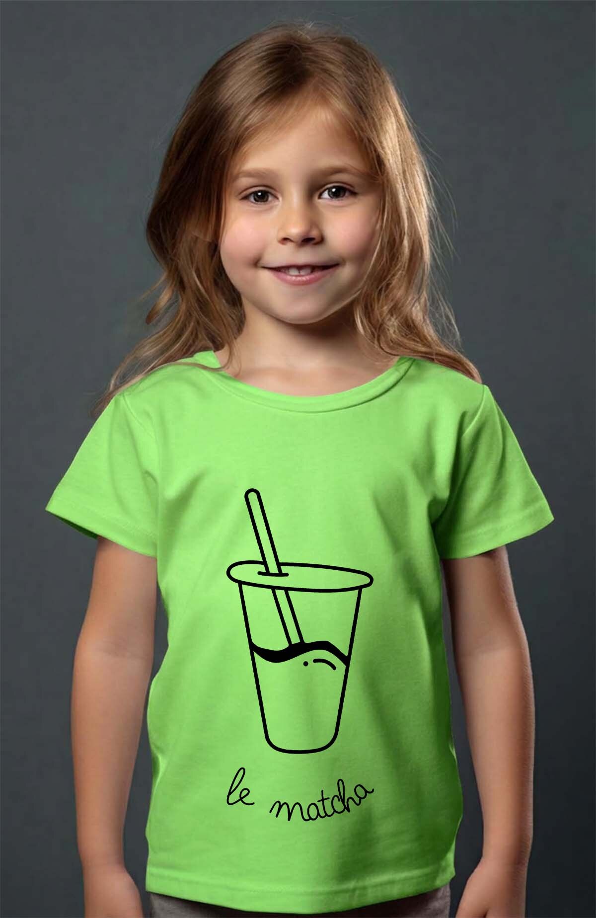 Grossiste I.A.L.D FRANCE - Le matcha - T-shirt Fille