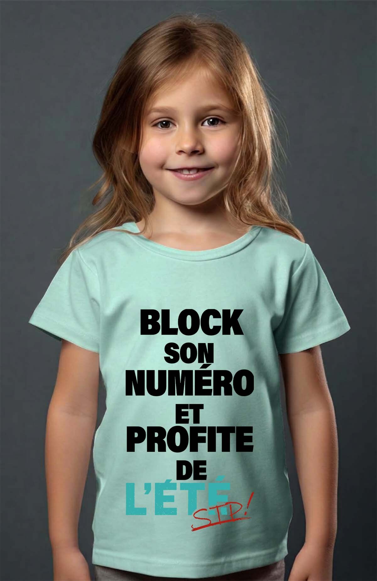Grossiste I.A.L.D FRANCE - Block profite été - T-shirt Fille