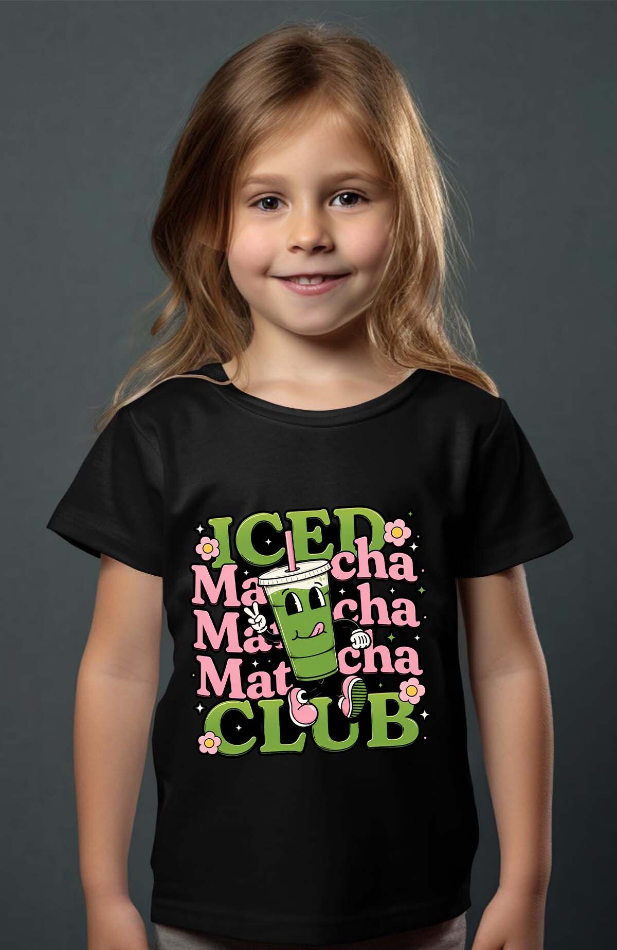 Grossiste I.A.L.D FRANCE - Iced matcha club - T-shirt Fille