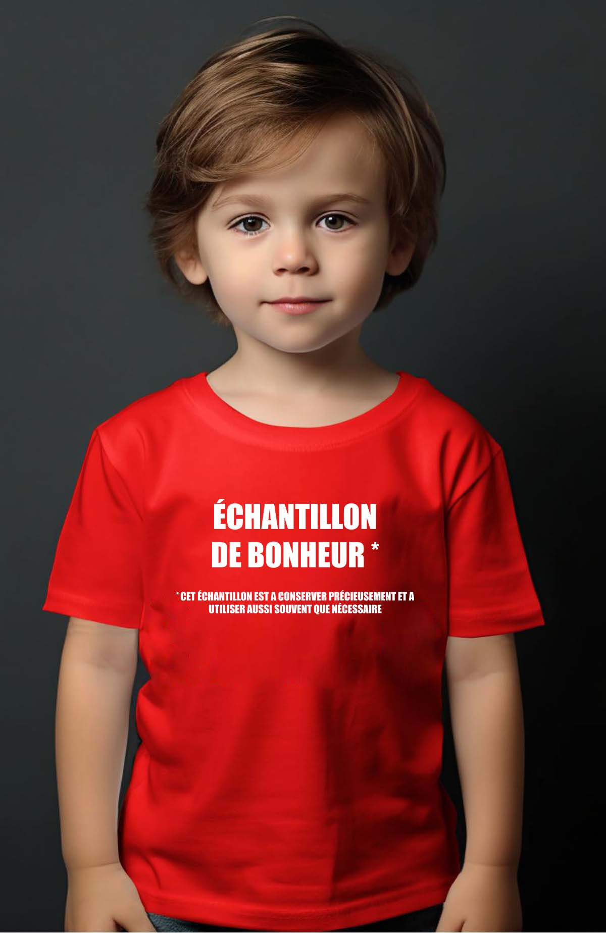 Mayorista I.A.L.D FRANCE - Muestra felicidad - Camiseta niño