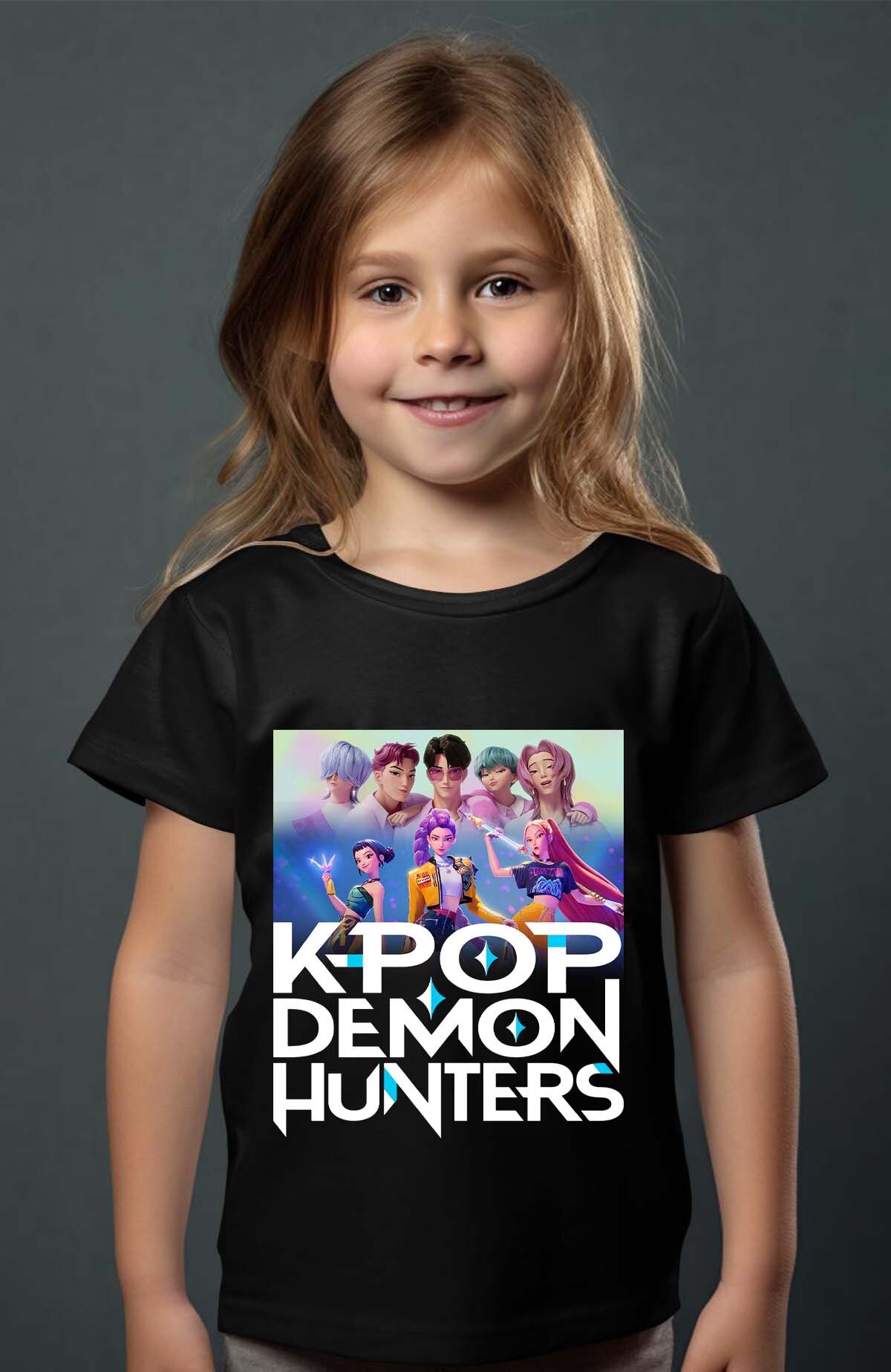 Grossiste I.A.L.D FRANCE - Kpop Girls & Saja Boys BLANC - T-shirt Fille
