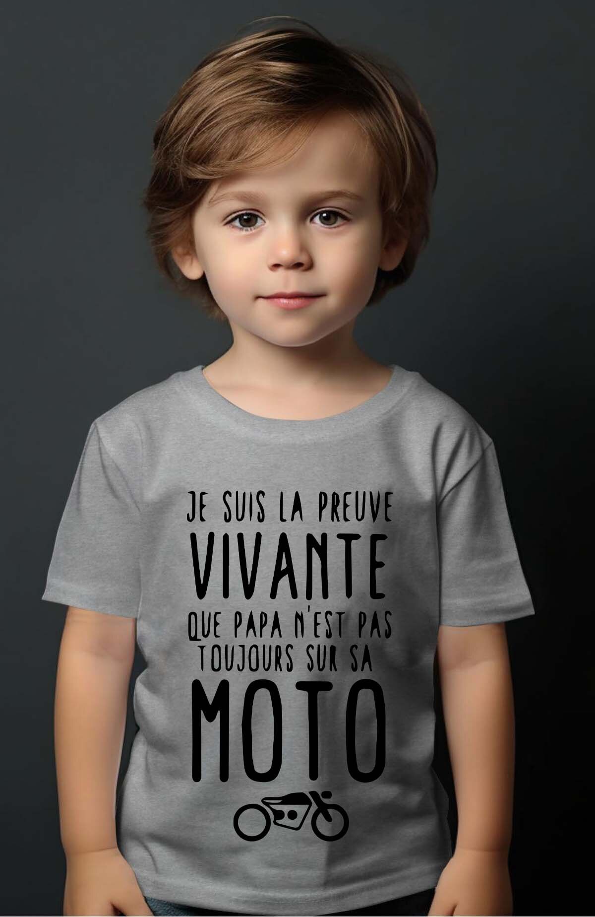 Mayorista I.A.L.D FRANCE - La prueba Moto - Camiseta Niño