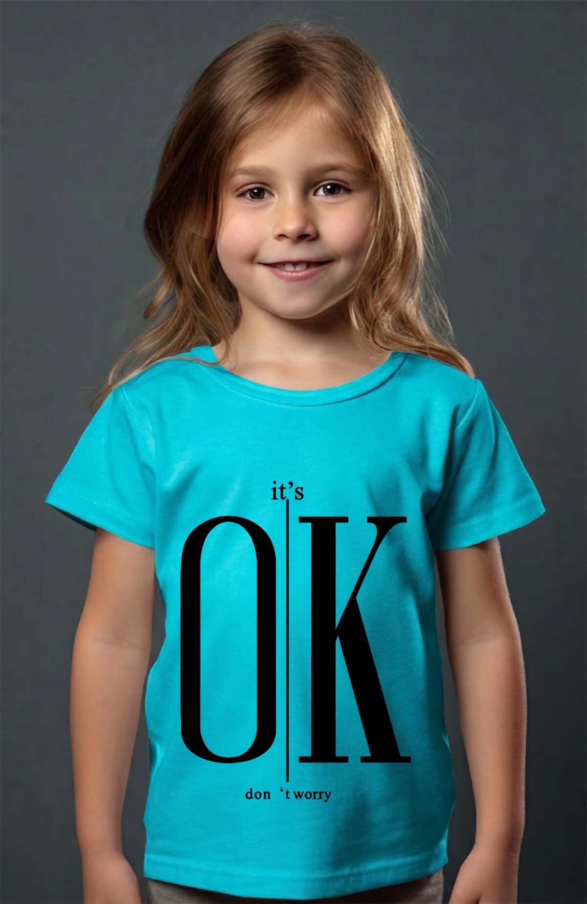 Grossiste I.A.L.D FRANCE - OK dont worry - T-shirt Fille