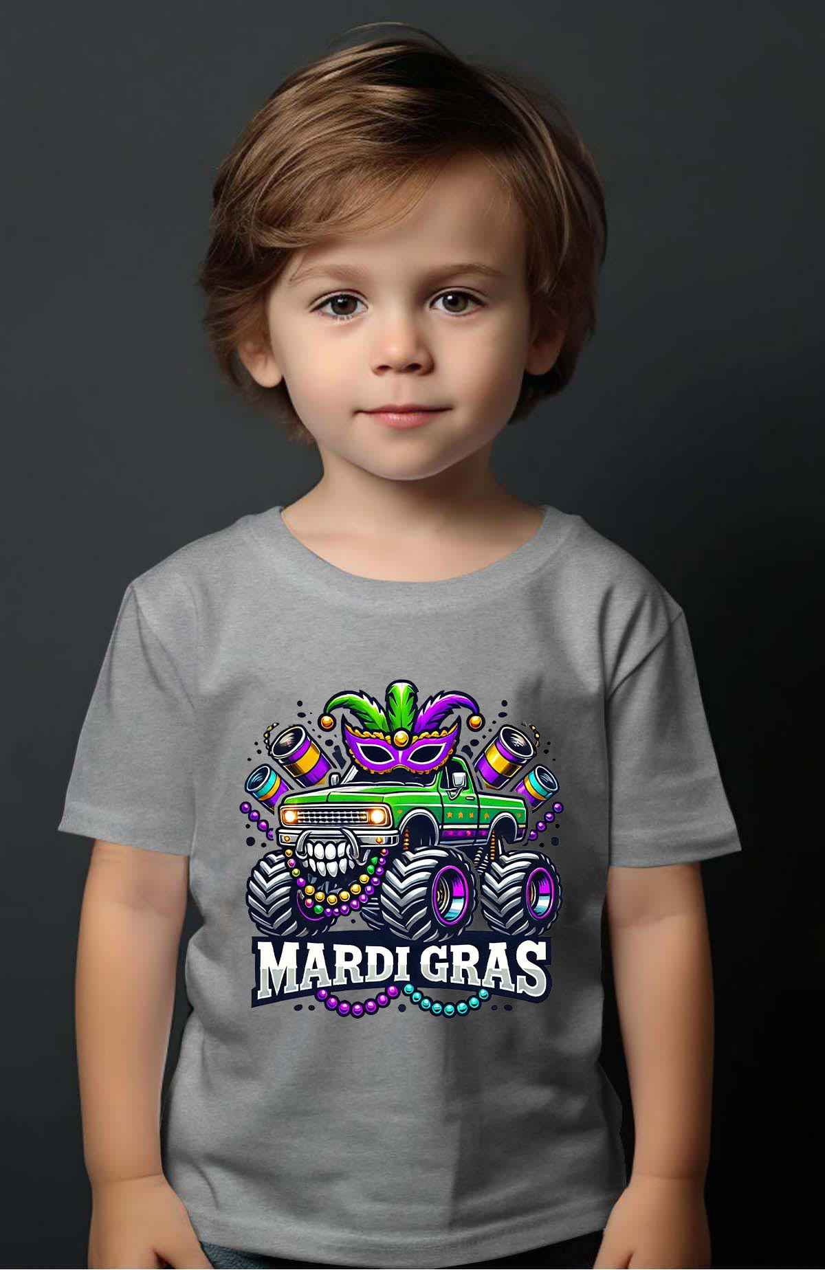 Grossista I.A.L.D FRANCE - Martedì Gras Truck Png - Boy T -Shirt