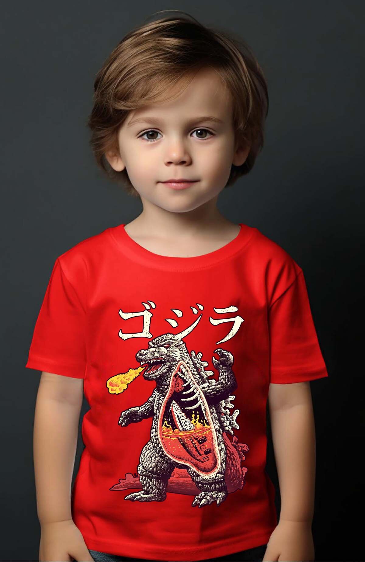 Grossiste I.A.L.D FRANCE - Godzila vs titanic - T-shirt Garçon