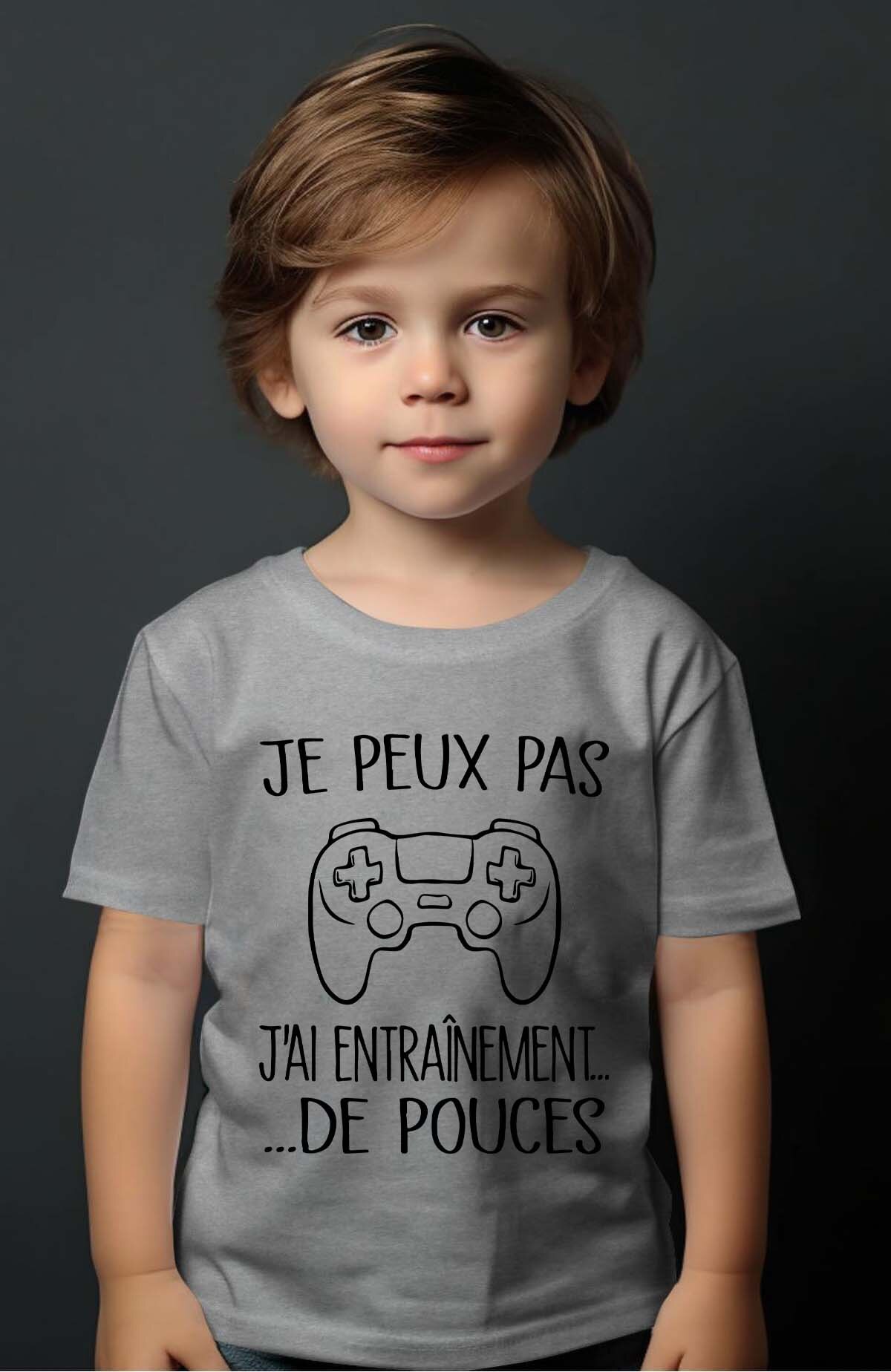 Grossiste I.A.L.D FRANCE - Peux pas Pouces - T-shirt Garçon