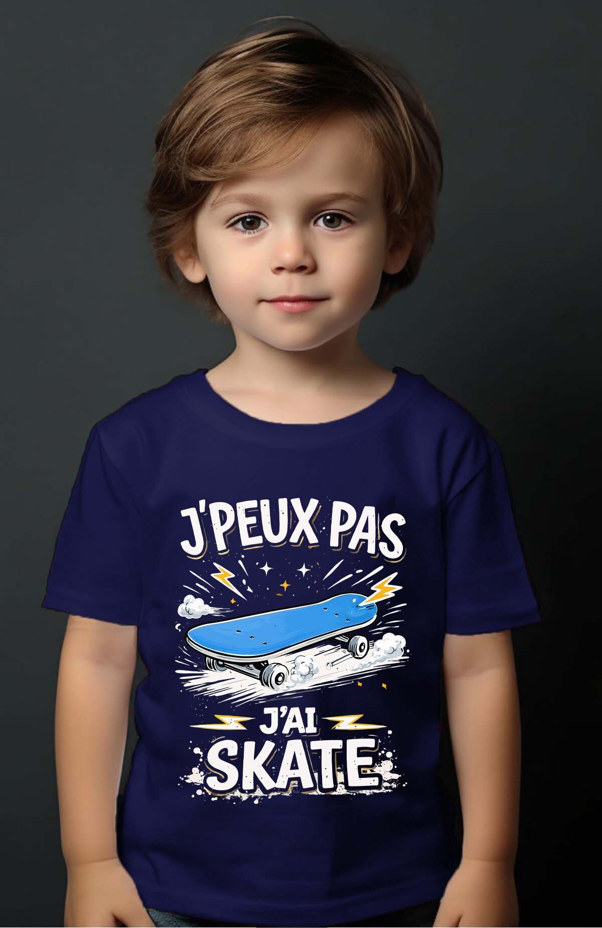Grossiste I.A.L.D FRANCE - Peux pas... Skate Styl - T-shirt Garçon