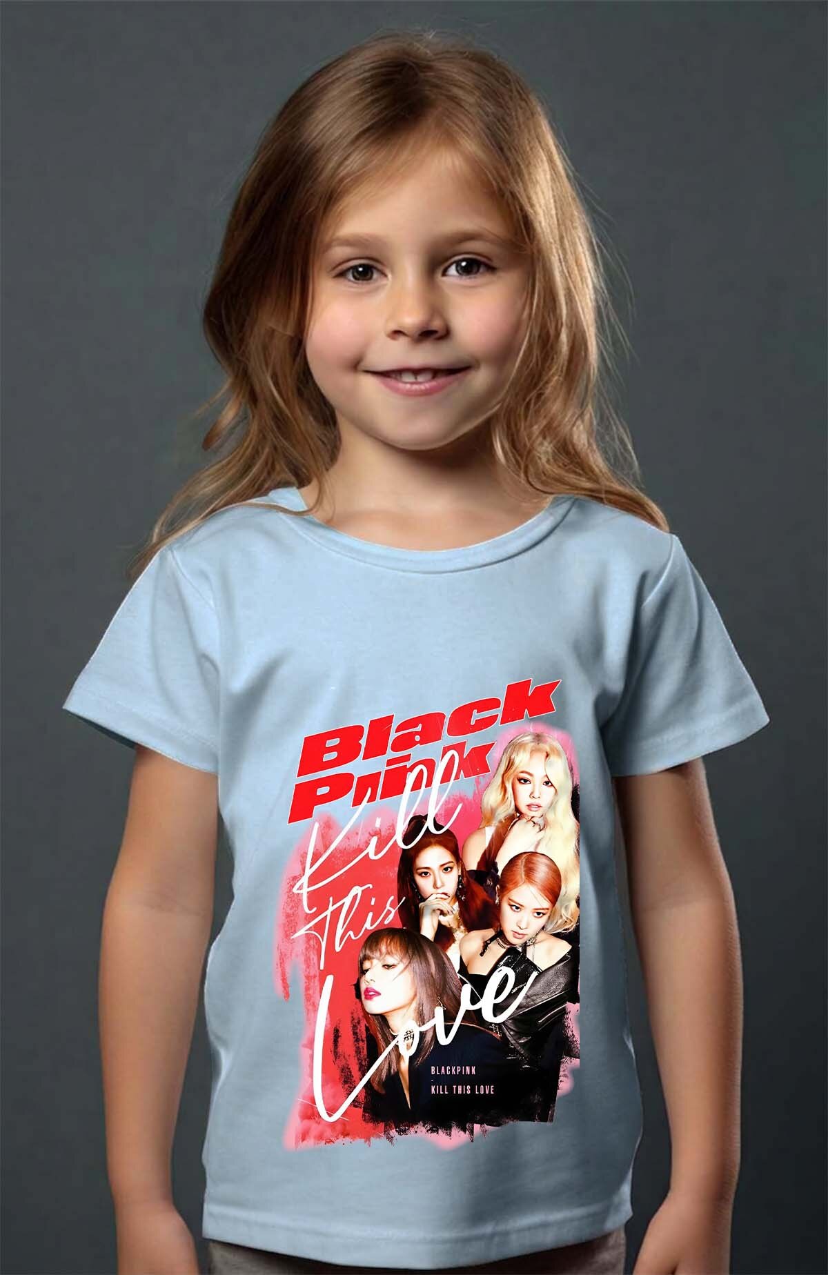 Grossiste I.A.L.D FRANCE - Black pink Bootleg 02 - T-shirt Fille