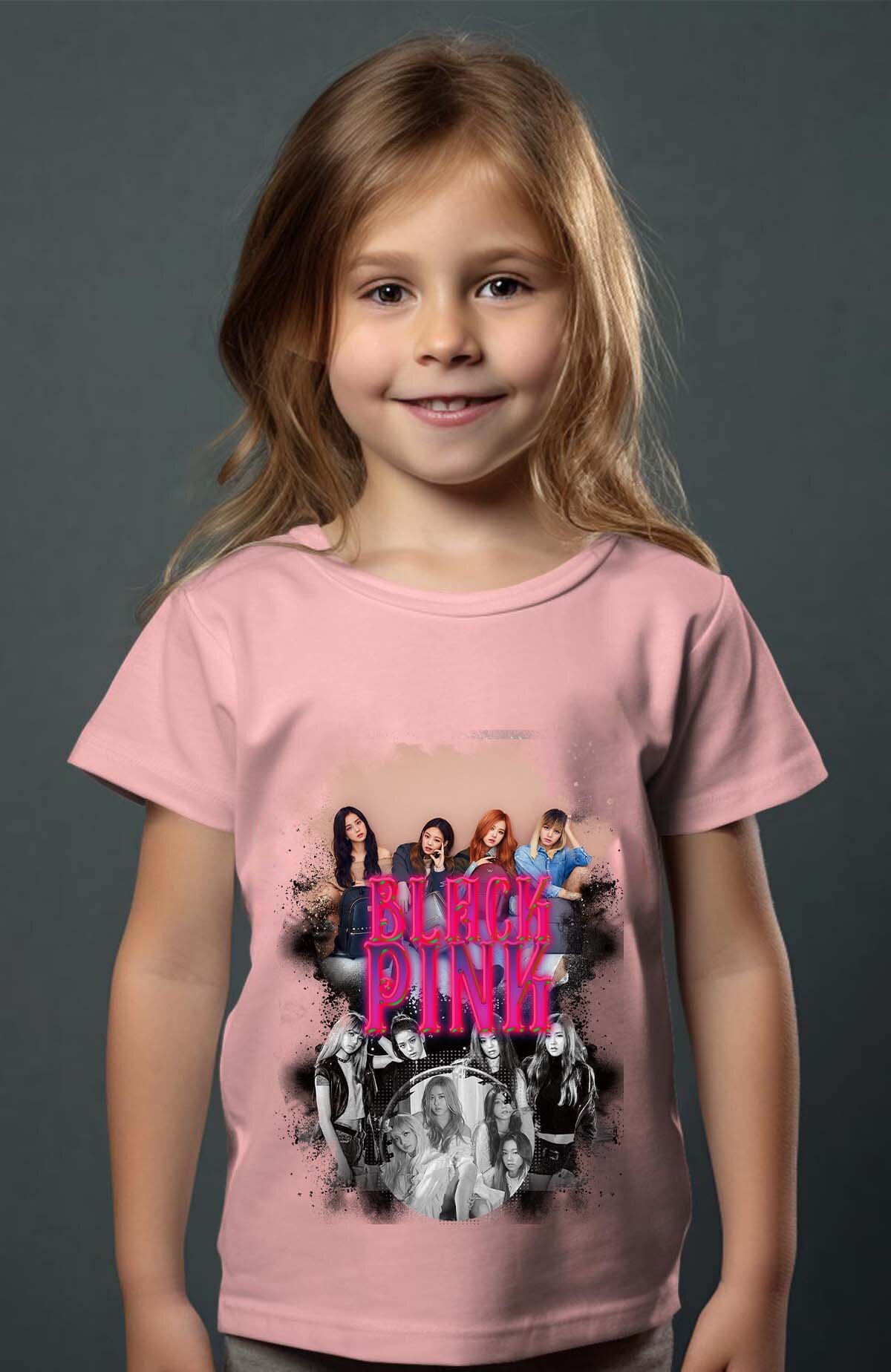 Grossiste I.A.L.D FRANCE - Black pink Bootleg 03 - T-shirt Fille