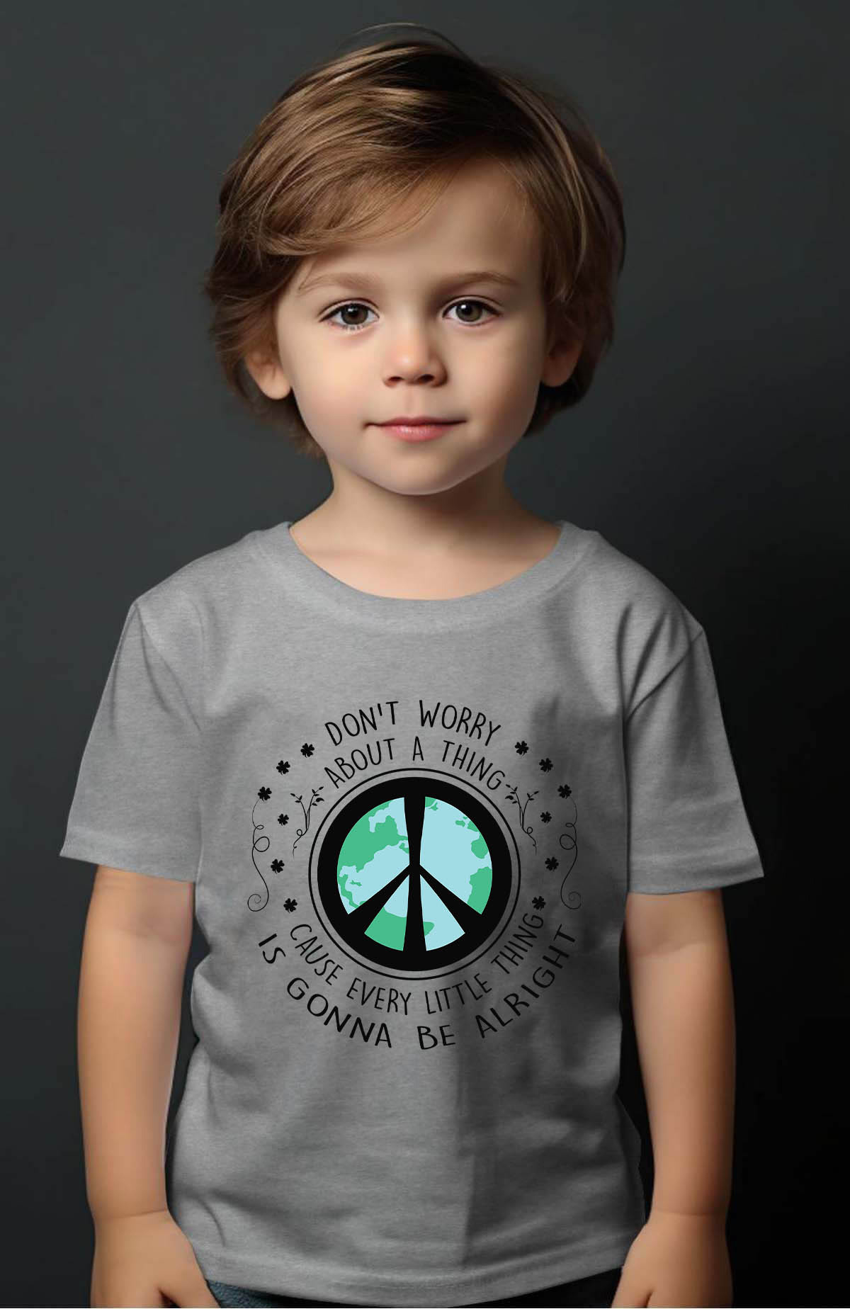Wholesaler I.A.L.D FRANCE - Peace worry - Tee Boy