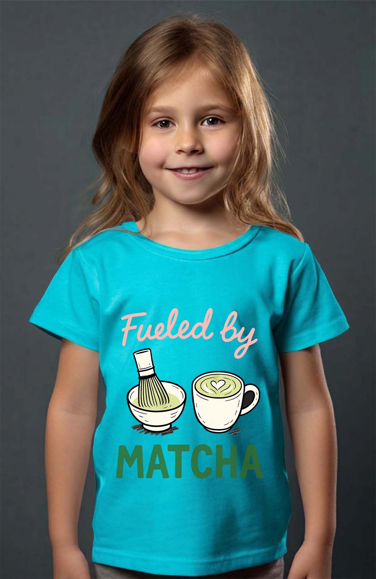 Grossiste I.A.L.D FRANCE - Fueled by matcha - T-shirt Fille