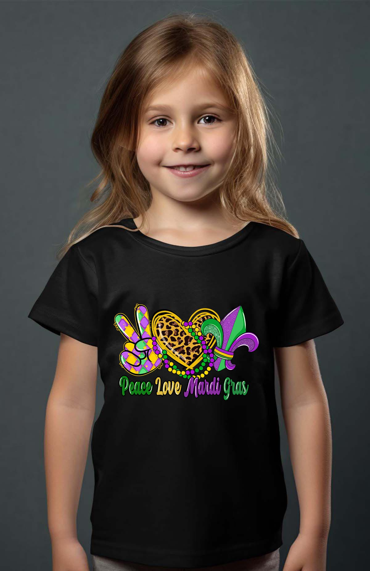 Wholesaler I.A.L.D FRANCE - Peace love Mardi - Tee Girl