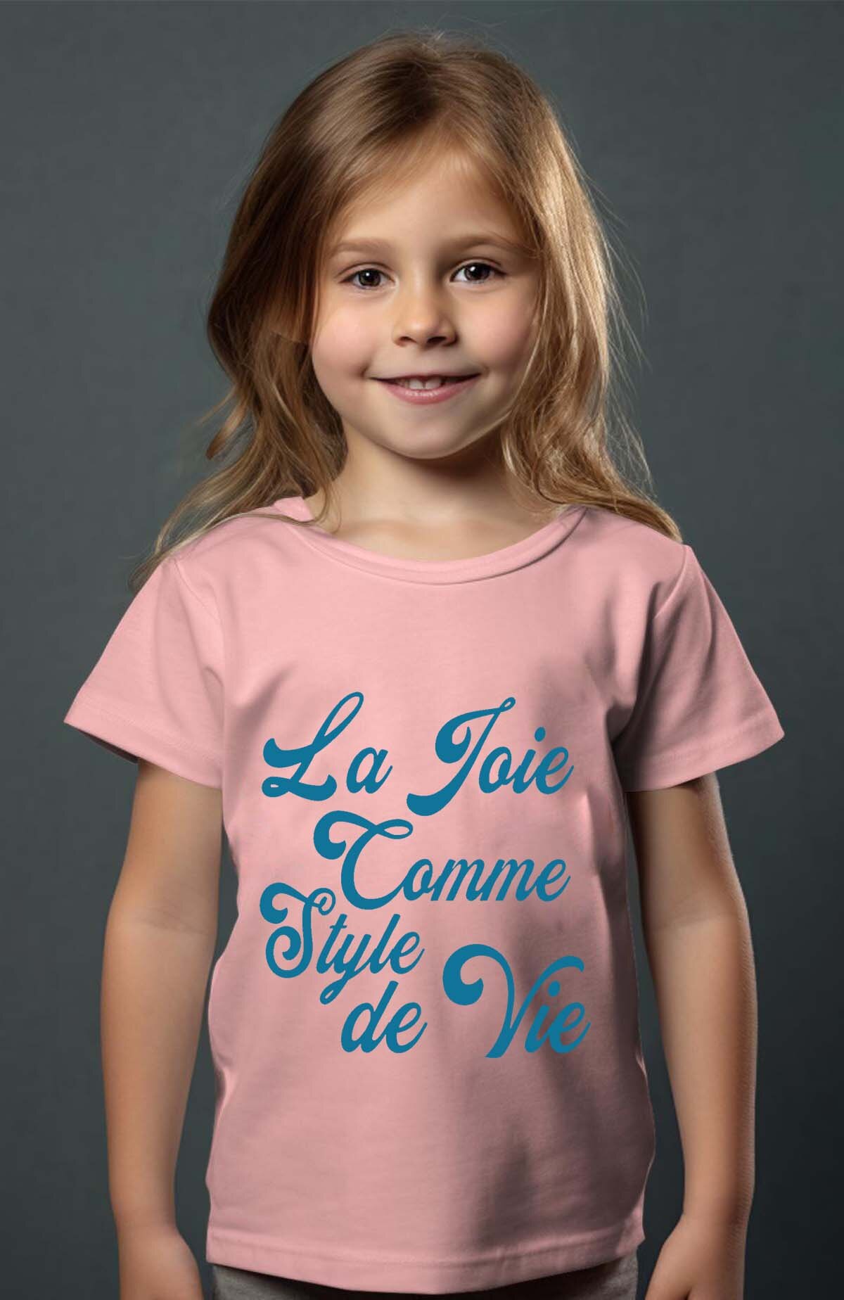 Grossiste I.A.L.D FRANCE - La joie style de vie - T-shirt Fille