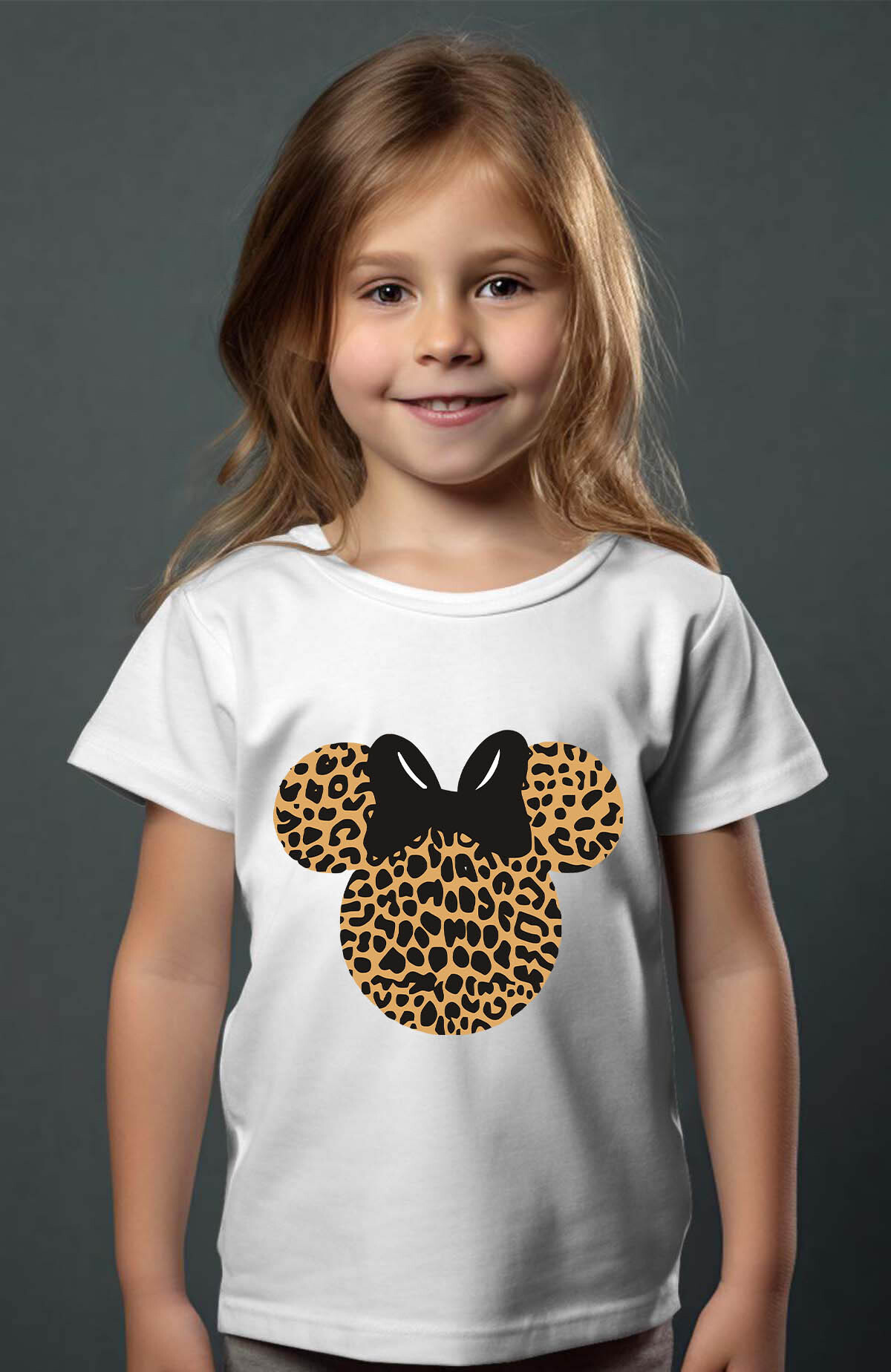 Großhändler I.A.L.D FRANCE - Leopard Knot - Mädchen T -Shirt