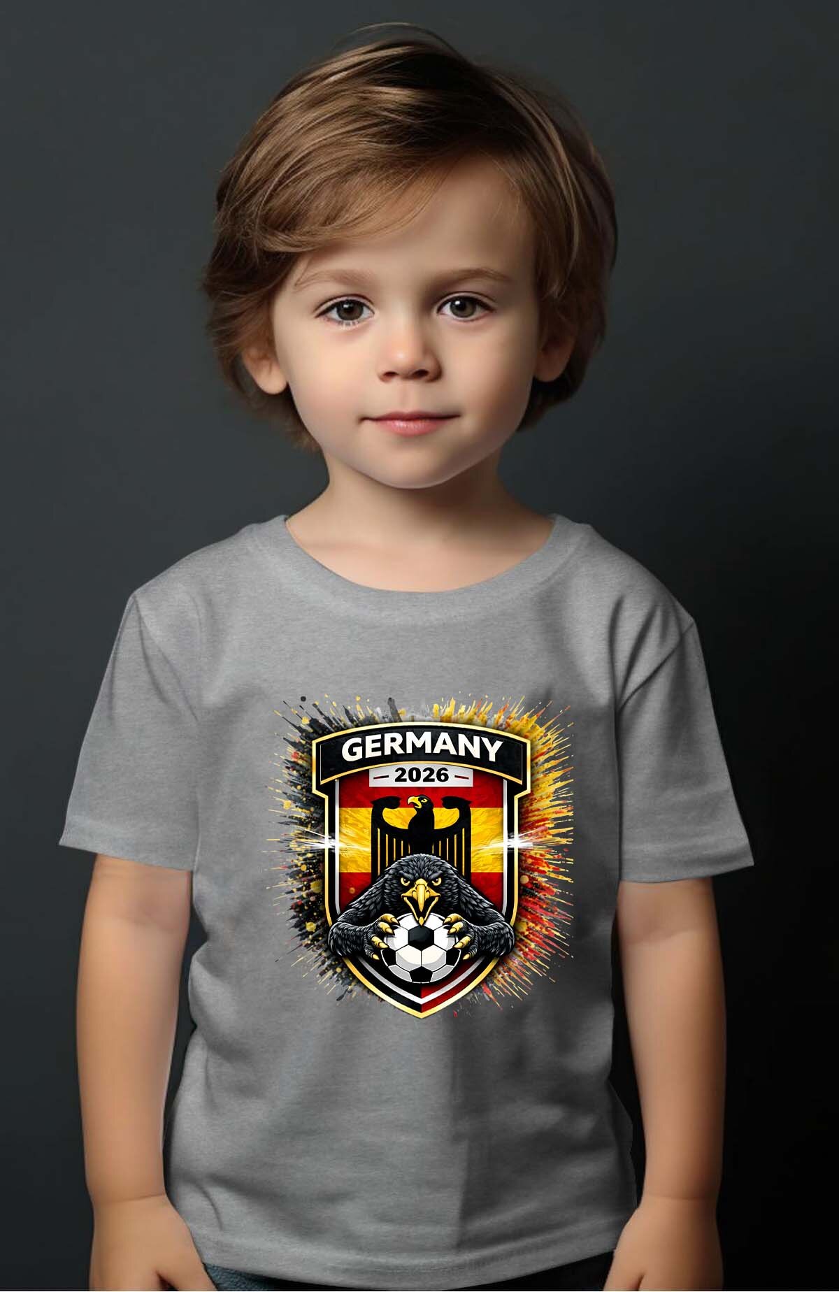 Grossiste I.A.L.D FRANCE - Patch Germany - T-shirt Garçon