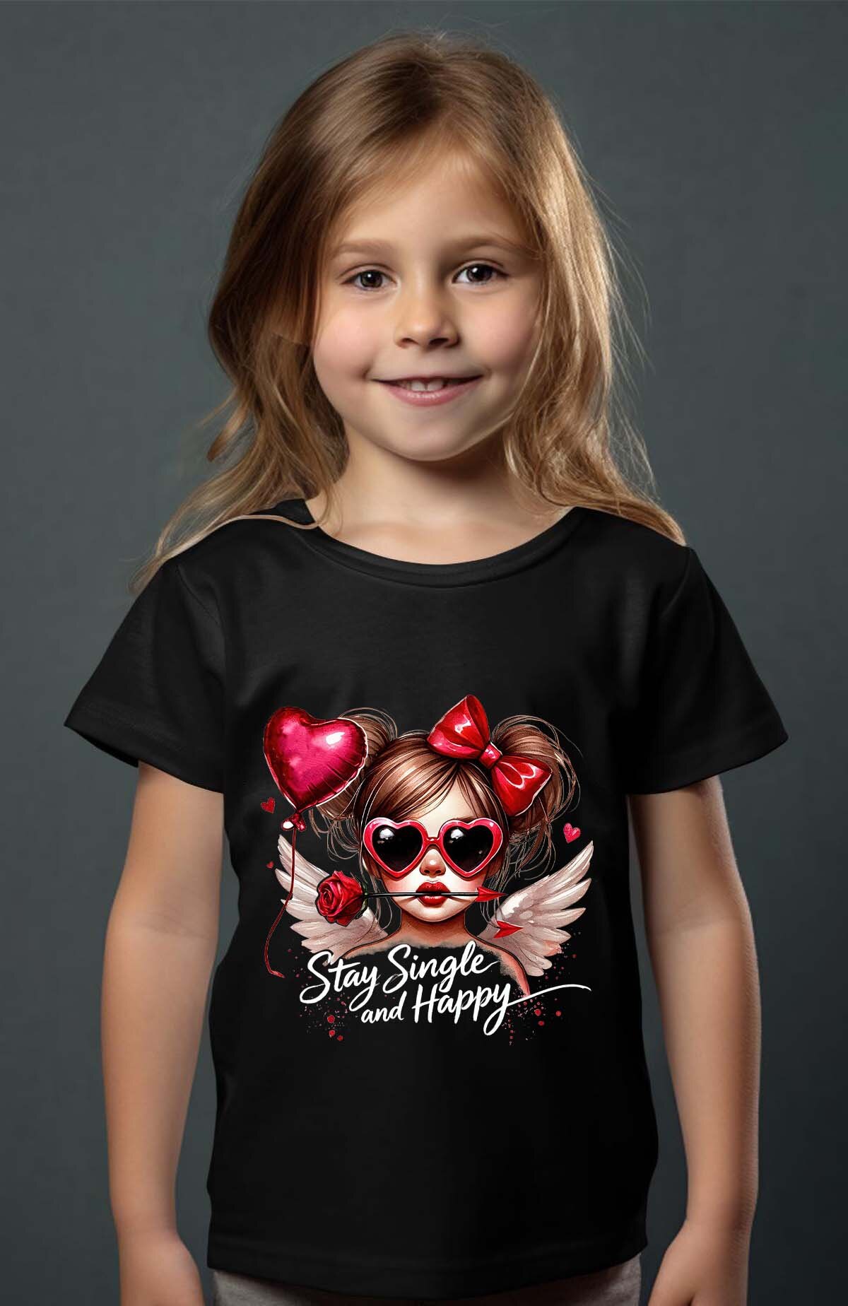 Großhändler I.A.L.D FRANCE - Stay Single Happy - Mädchen T-Shirt