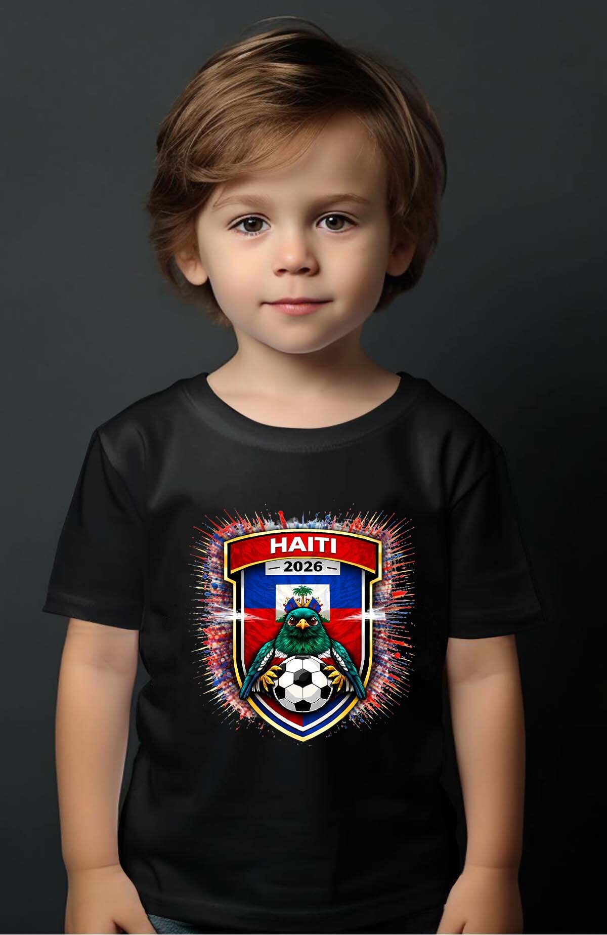 Grossiste I.A.L.D FRANCE - Patch Haiti - T-shirt Garçon