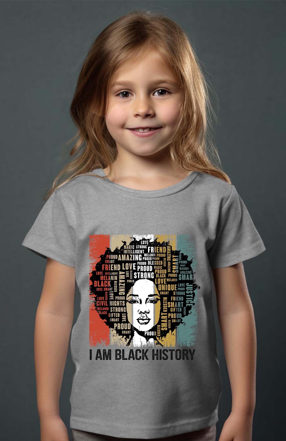 Großhändler I.A.L.D FRANCE - Head Afro B Frau - Mädchen T-Shirt