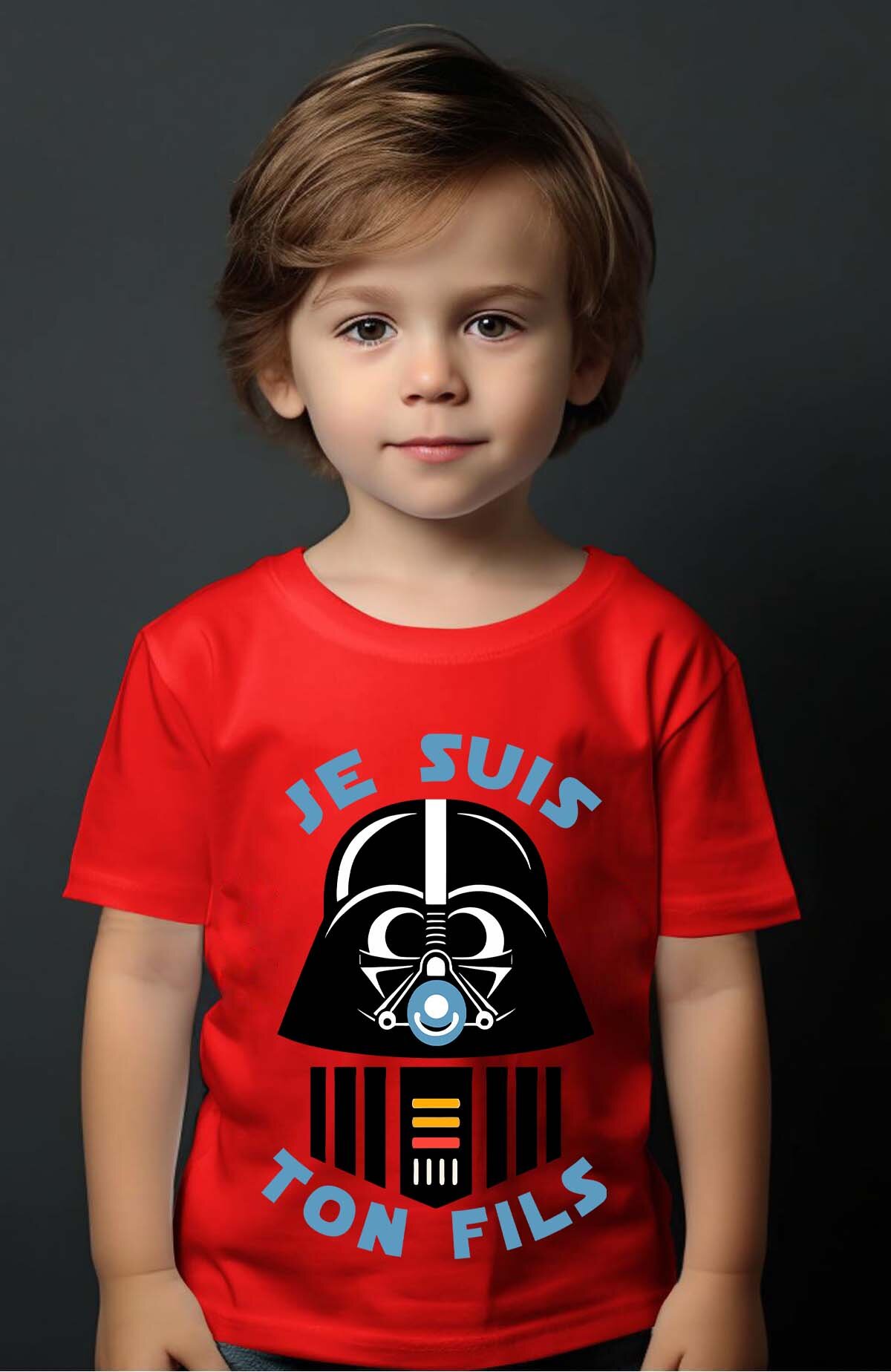 Großhändler I.A.L.D FRANCE - Vater's Sohn - Jungen T-Shirt