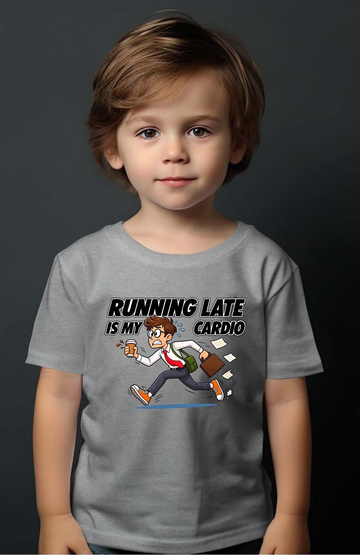 Mayorista I.A.L.D FRANCE - Running es cardio - Camiseta Niño