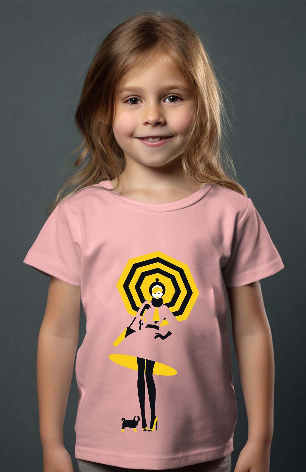 Großhändler I.A.L.D FRANCE - Unter dem Stil - Mädchen T-Shirt