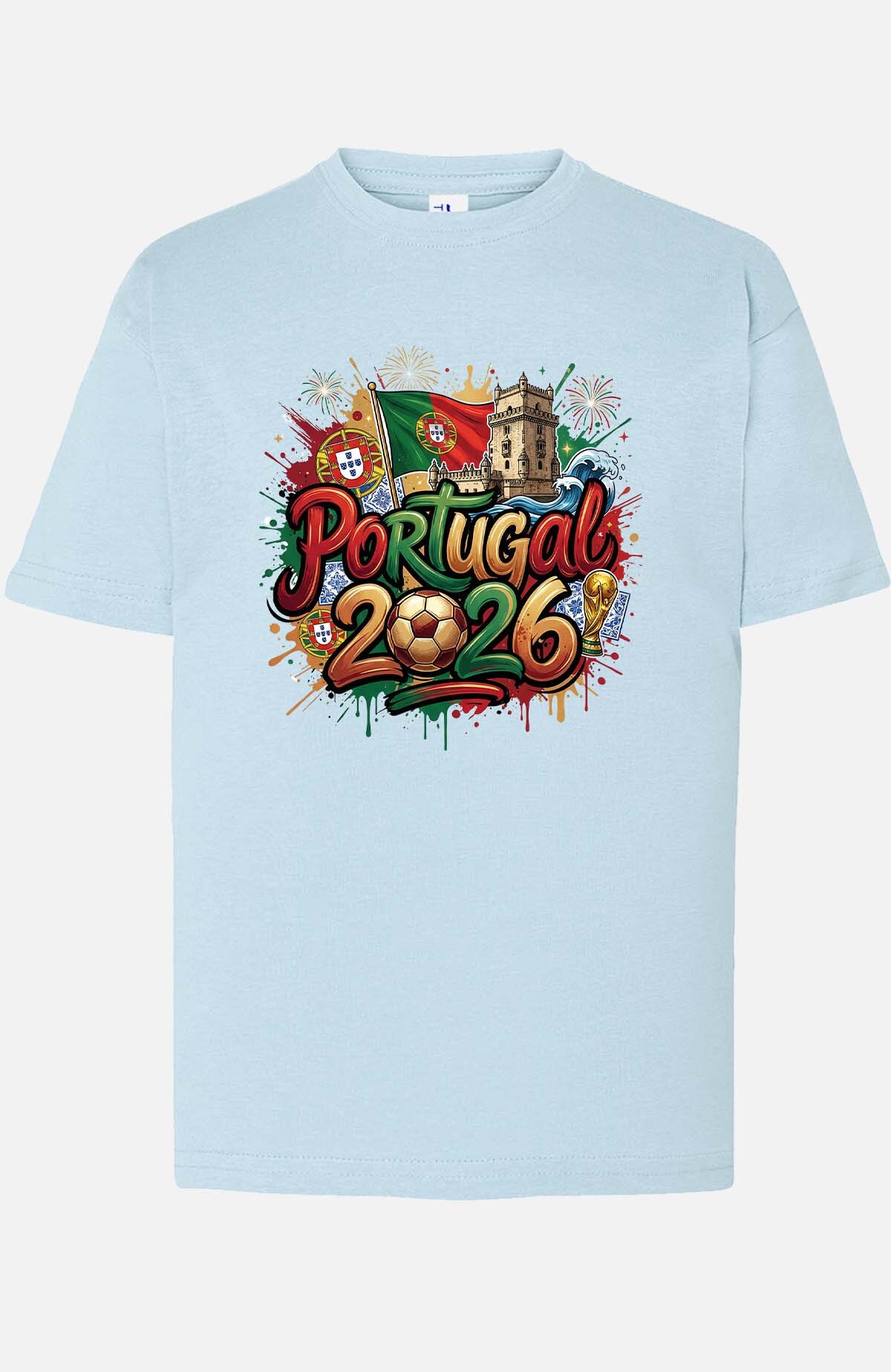 Grossiste I.A.L.D FRANCE - Cdm26 Portugal - T-shirt Garçon