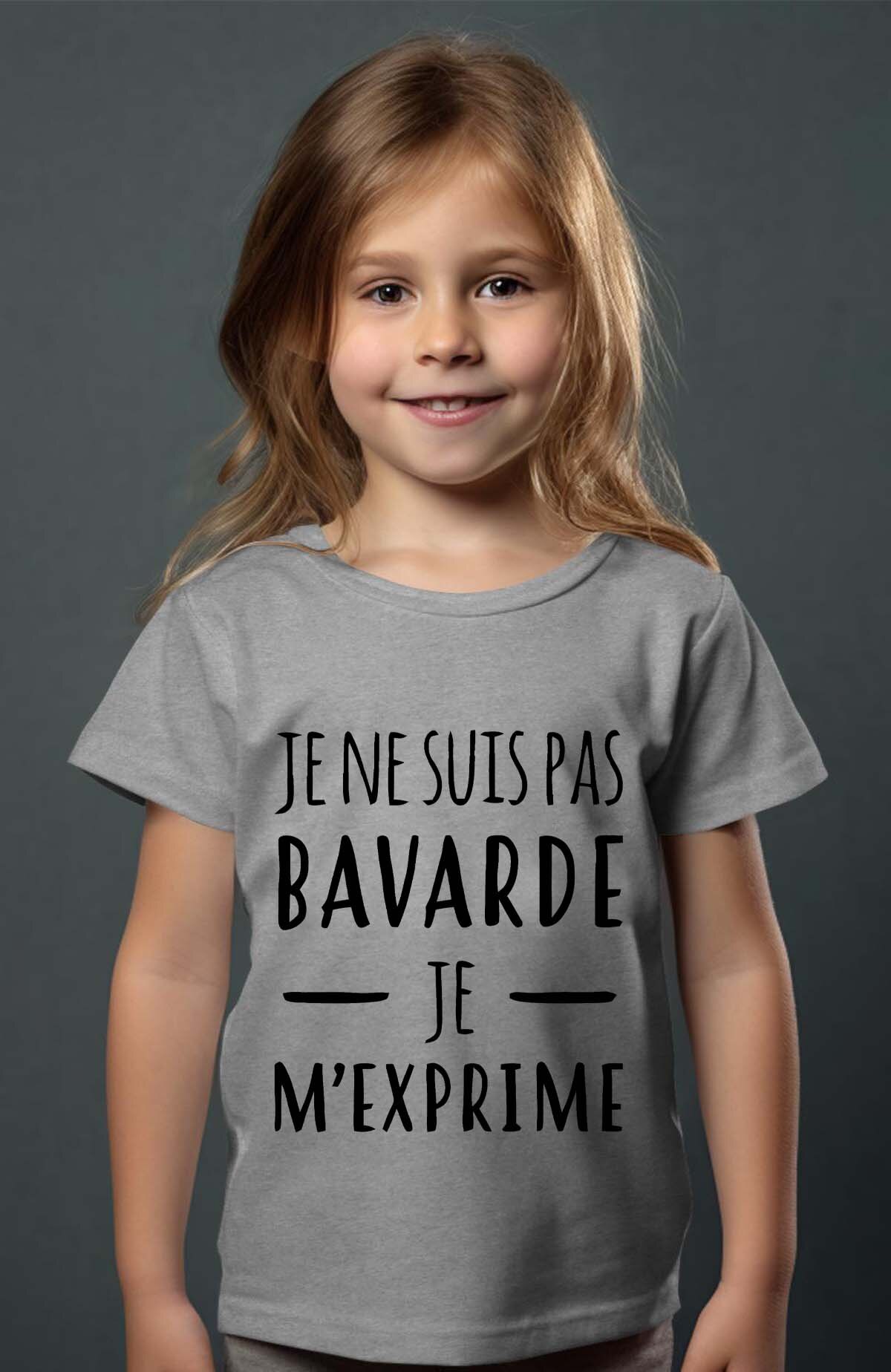 Großhändler I.A.L.D FRANCE - Nicht gesprächig, aber ausdrucksstark - Mädchen T-Shirt