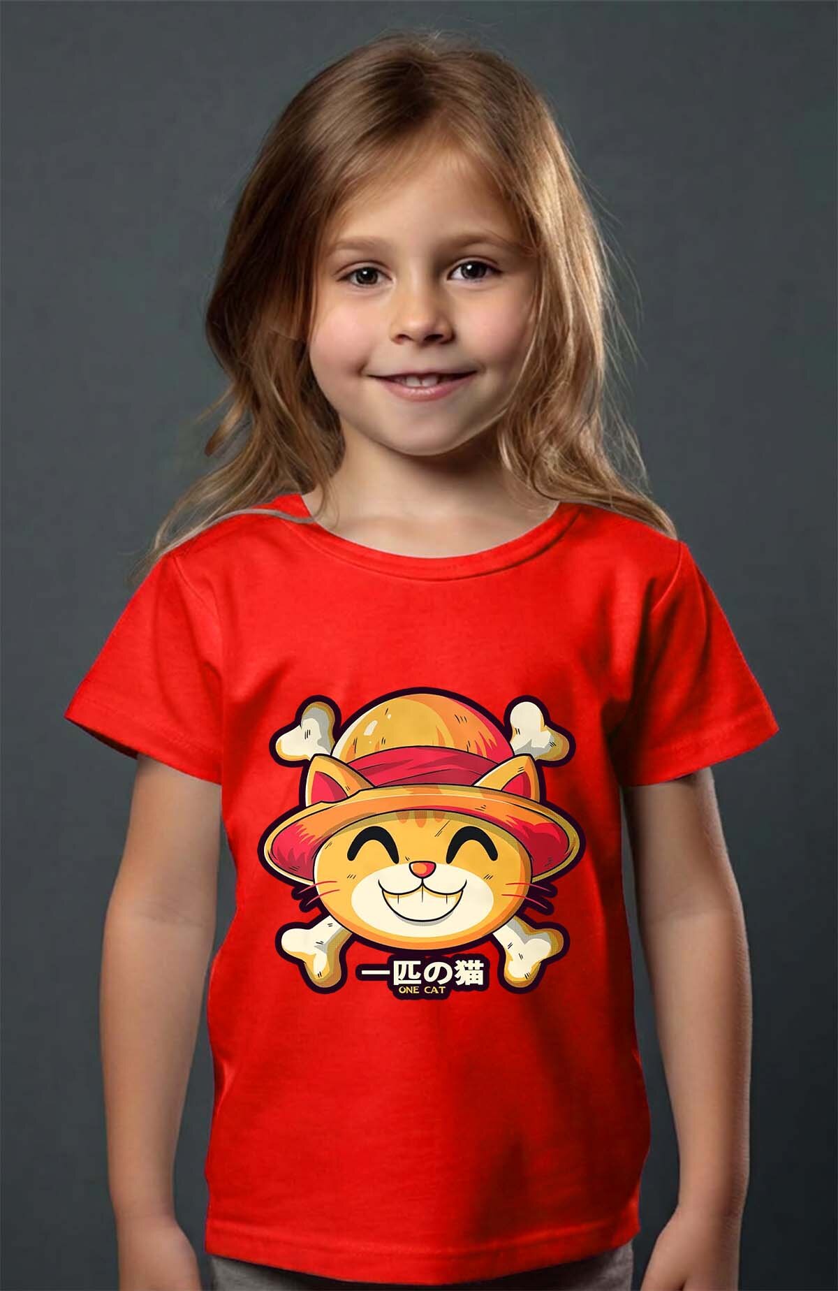 Grossiste I.A.L.D FRANCE - One Lucky Cat - T-shirt Fille