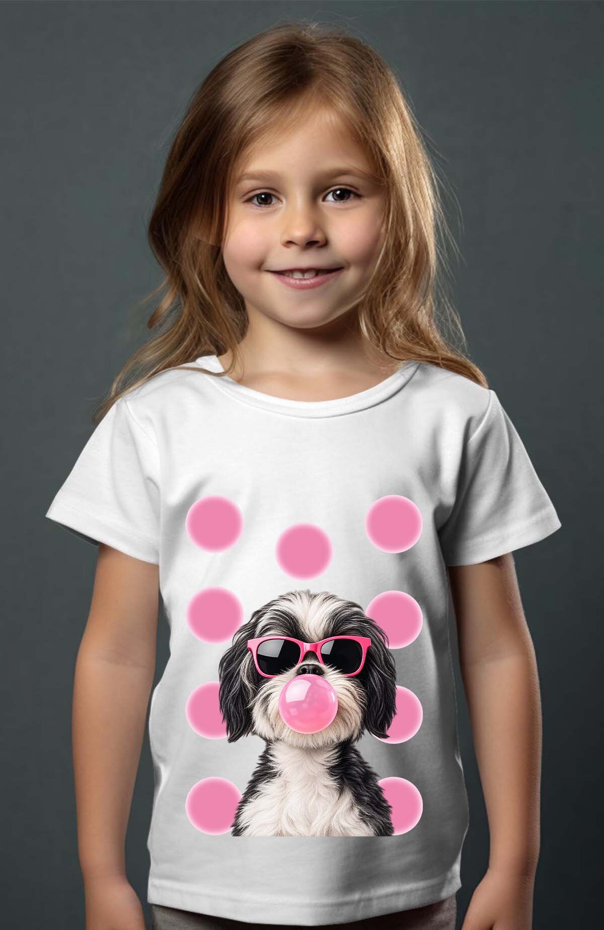 Wholesaler I.A.L.D FRANCE - Chwing dog - Tee Girl
