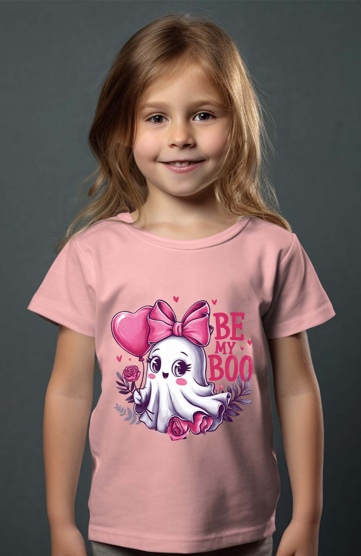 Grossiste I.A.L.D FRANCE - Ghost Valentines Day - T-shirt Fille