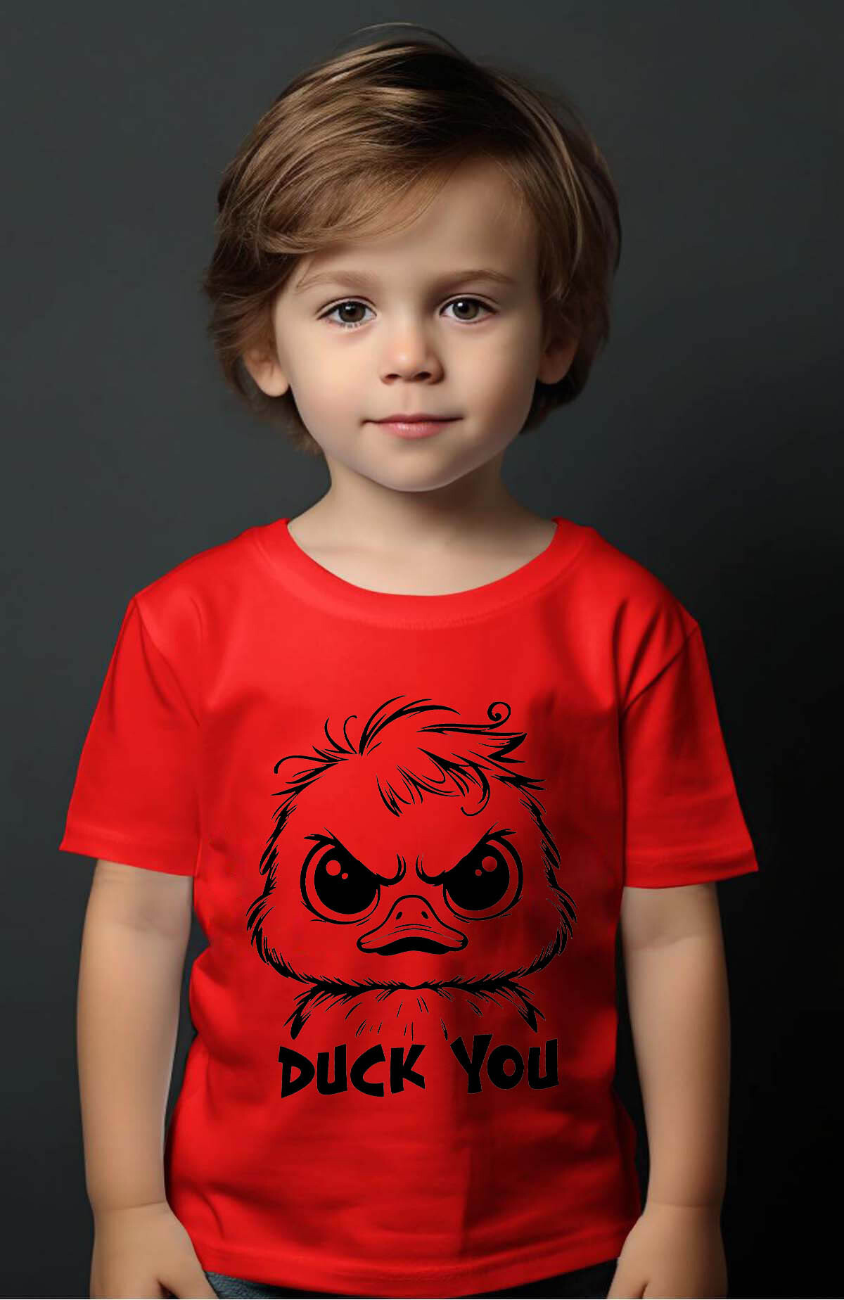 Grossiste I.A.L.D FRANCE - Duck you - T-shirt Garçon