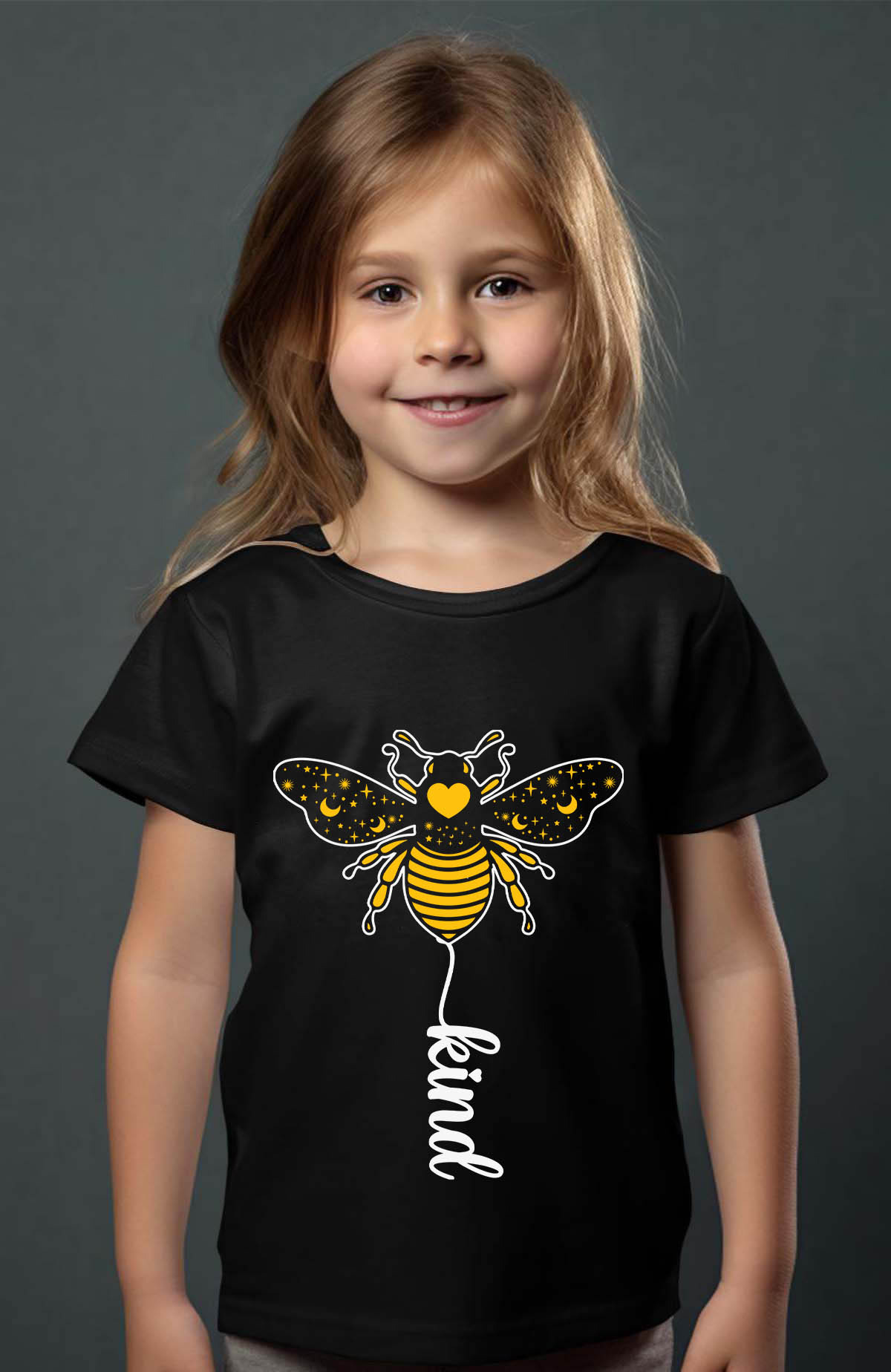Grossiste I.A.L.D FRANCE - Kind bee - T-shirt Fille