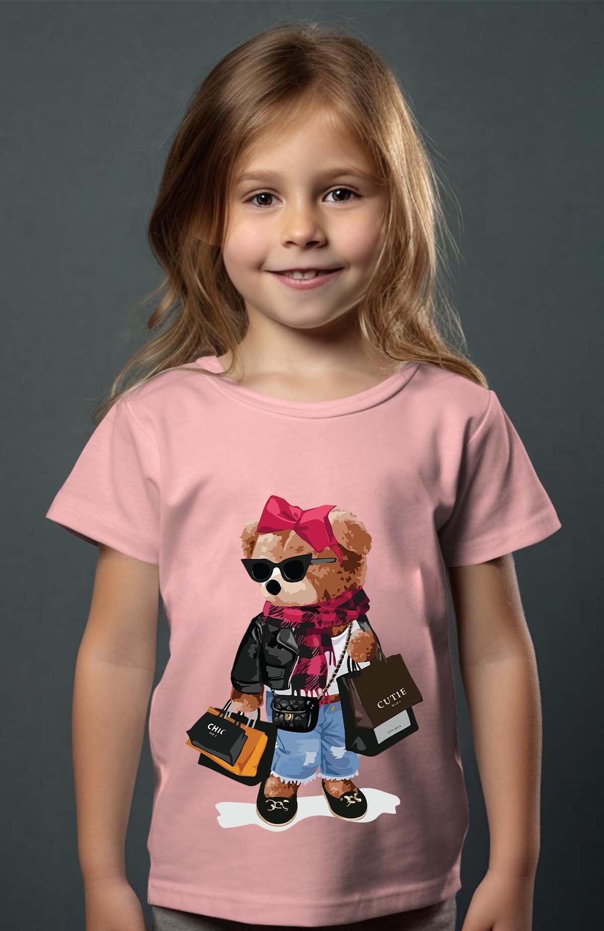Grossiste I.A.L.D FRANCE - Bear Addict - T-shirt Fille