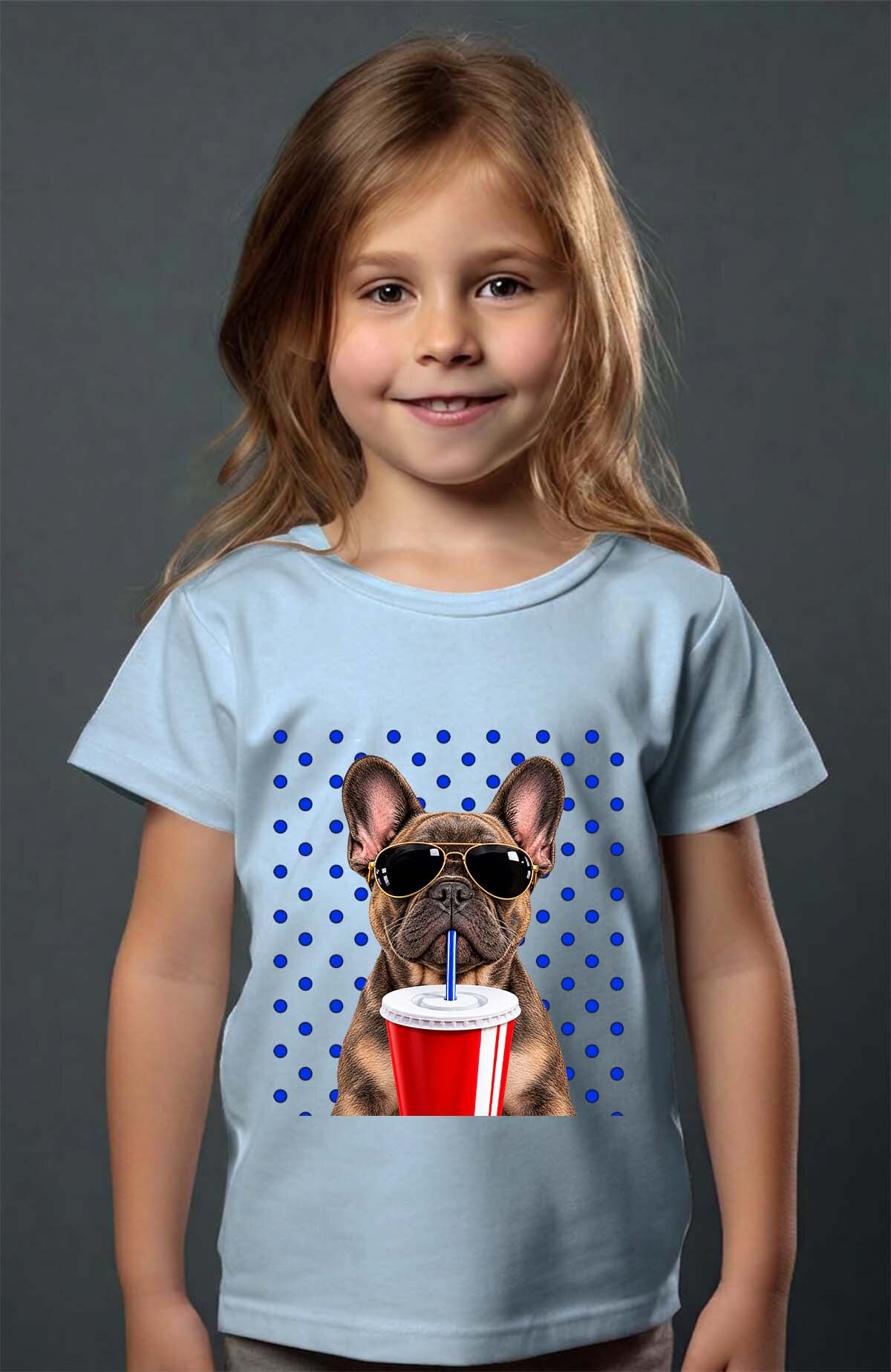 Mayorista I.A.L.D FRANCE - Gafas de perro d - Camiseta Niña