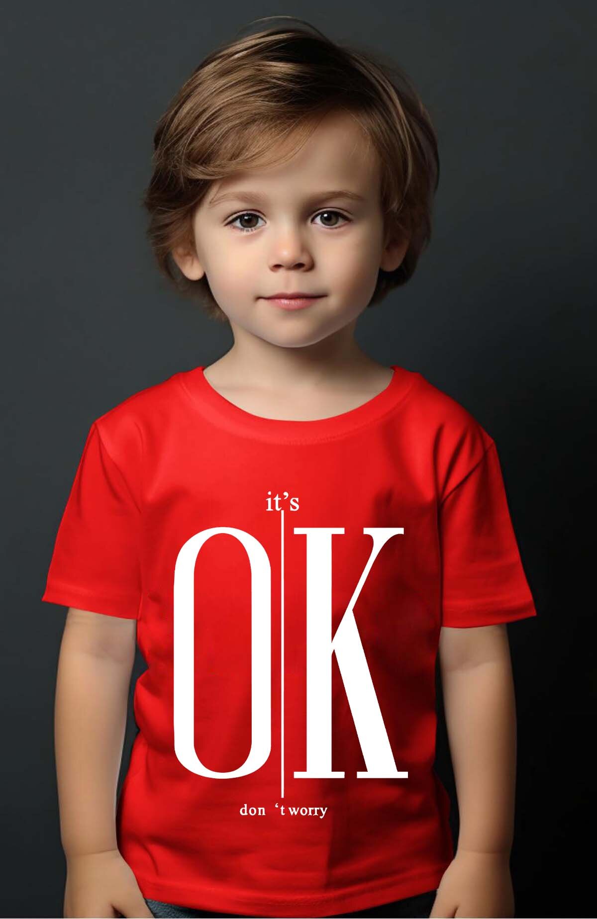 Grossiste I.A.L.D FRANCE - OK dont worry - T-shirt Garçon