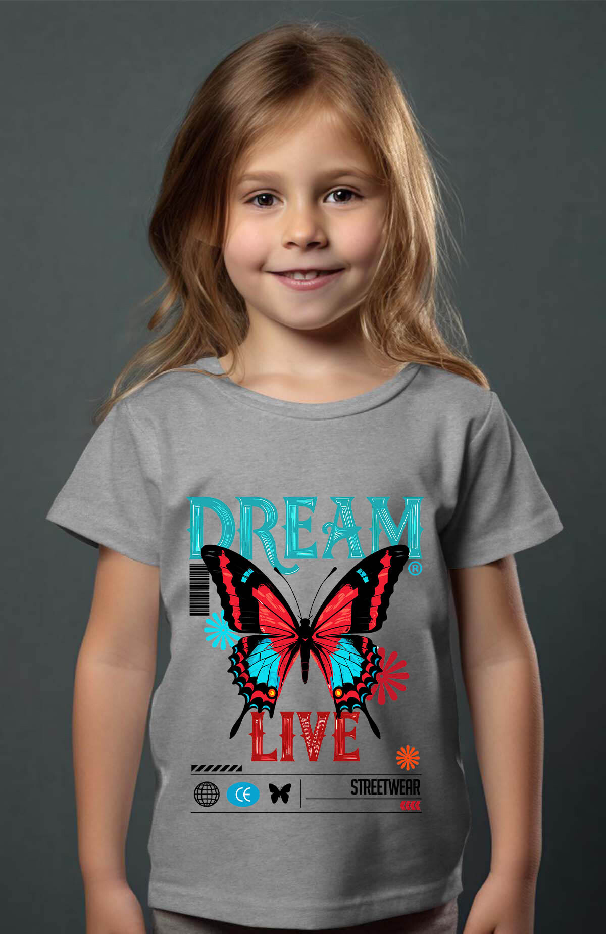 Großhändler I.A.L.D FRANCE - Traum live - Mädchen t -Shirt