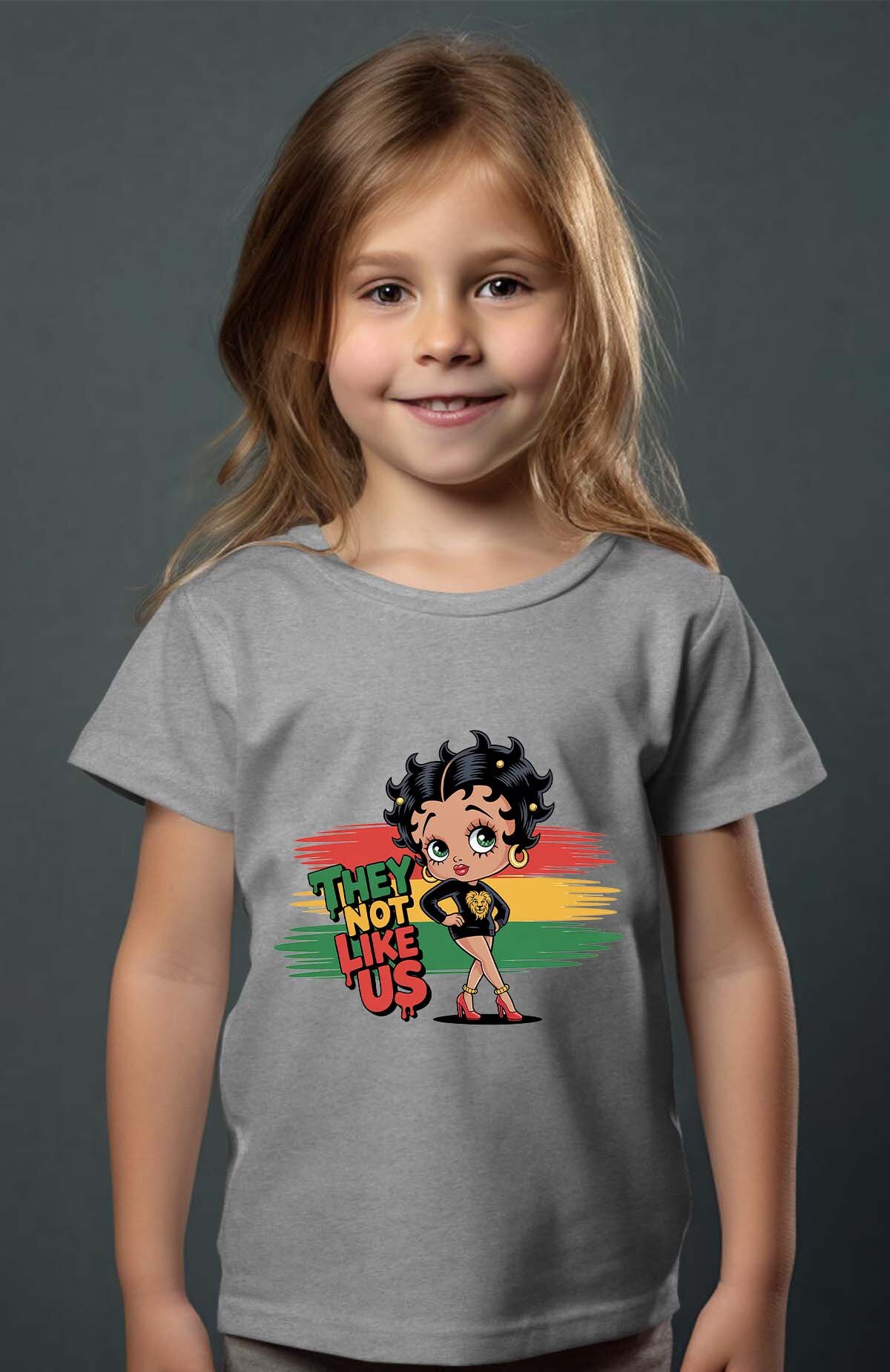 Großhändler I.A.L.D FRANCE - Betty Not Like Us - Mädchen T-Shirt