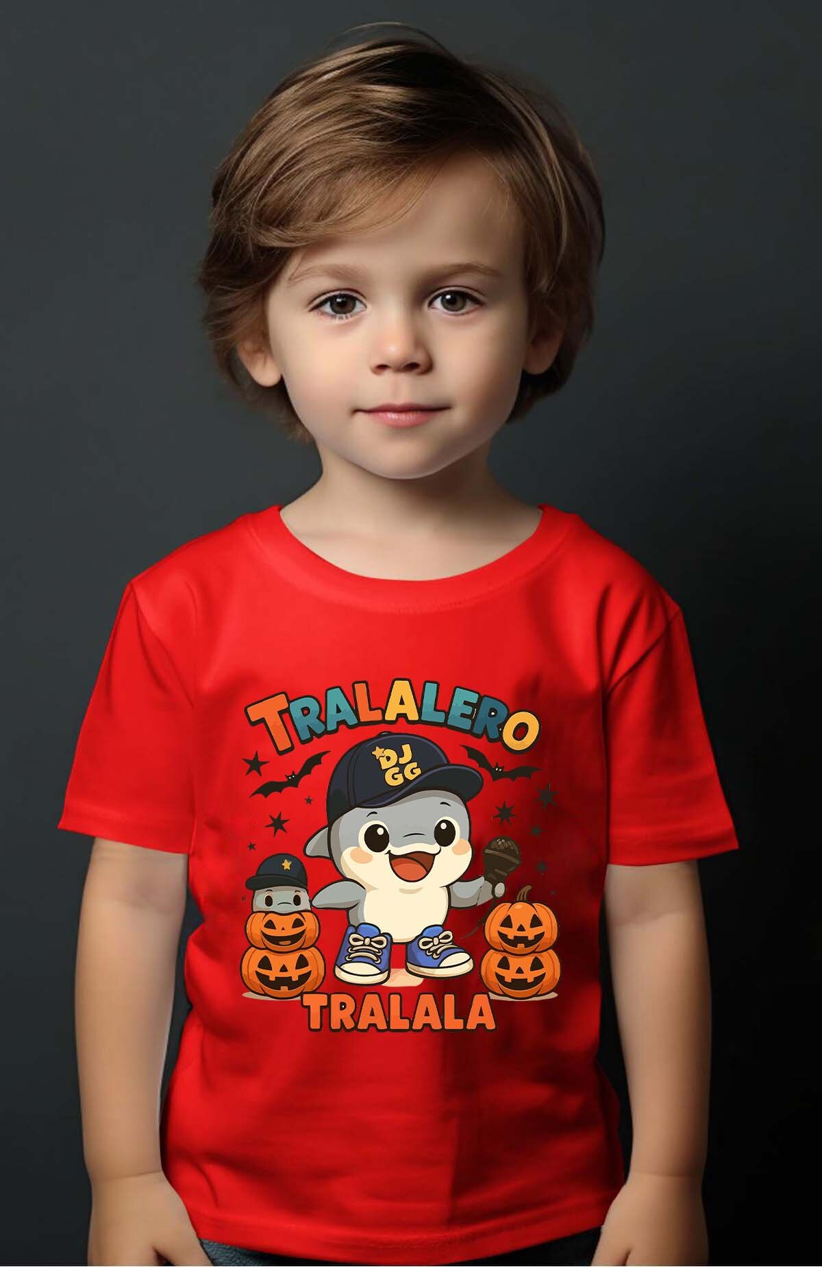 Mayorista I.A.L.D FRANCE - Tralalero Halloween - Camiseta Niño