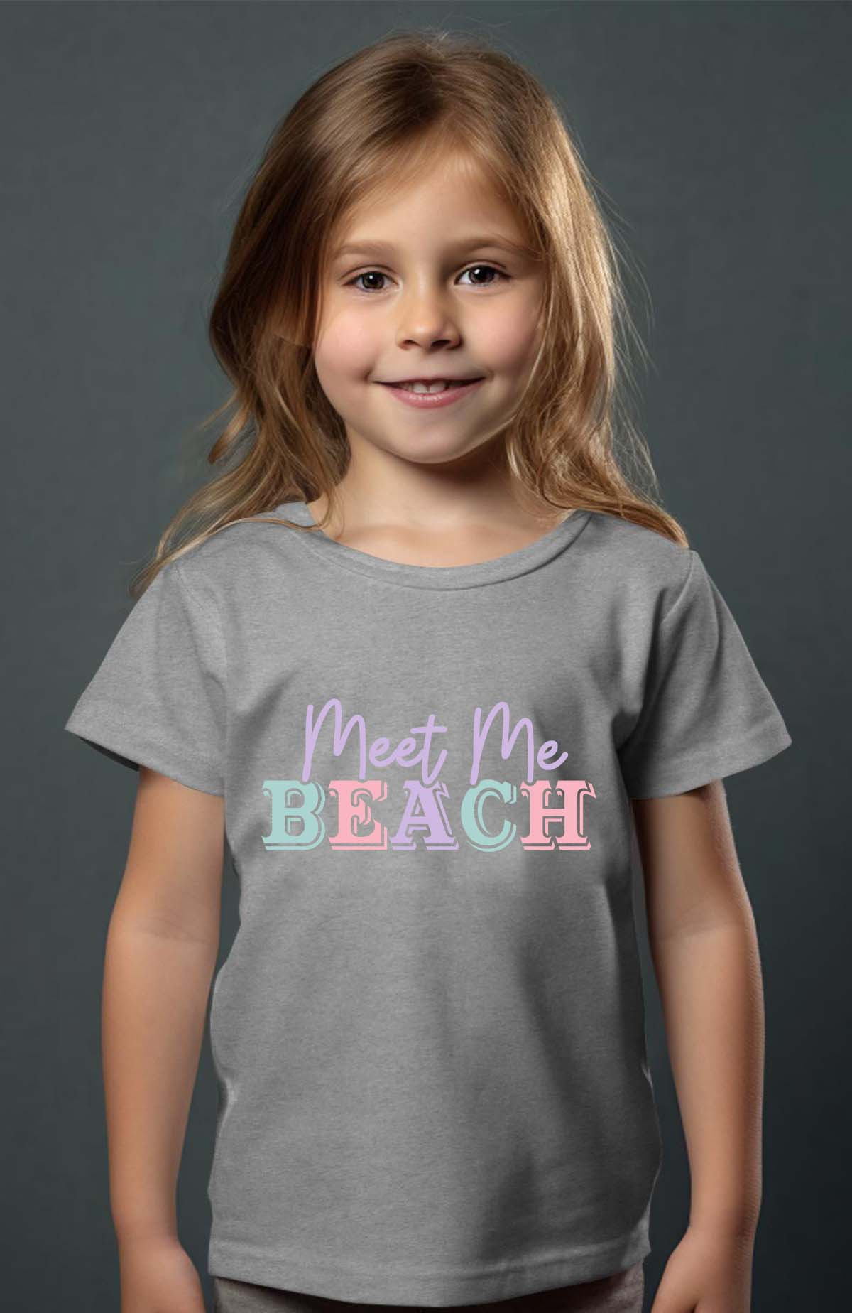 Grossista I.A.L.D FRANCE - Meet me beach - Maglietta Ragazza