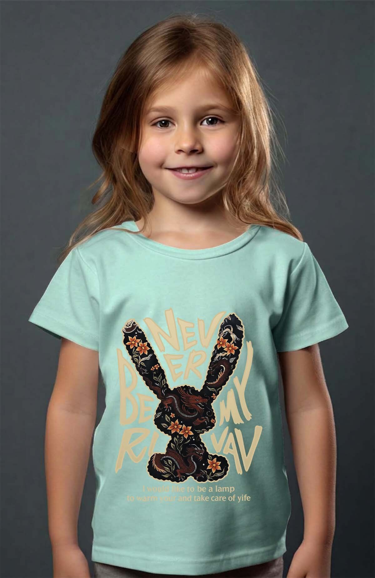 Großhändler I.A.L.D FRANCE - NEVER BE MY R - Mädchen T-Shirt