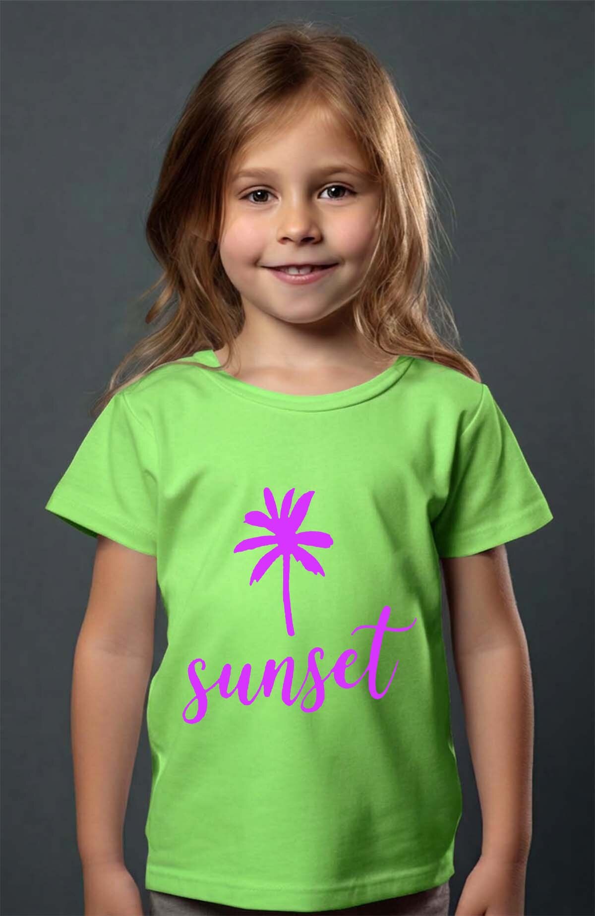 Grossiste I.A.L.D FRANCE - Sunset Purple - T-shirt Fille