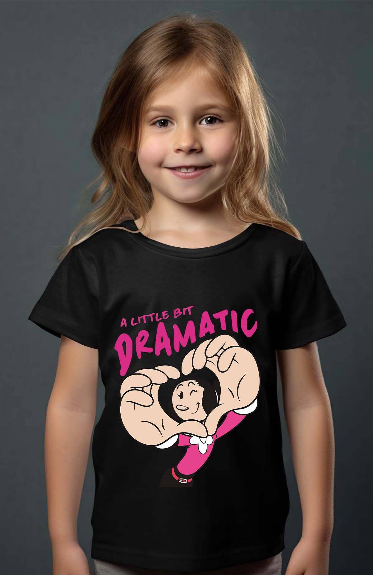 Großhändler I.A.L.D FRANCE - Little Drama - Mädchen T-Shirt